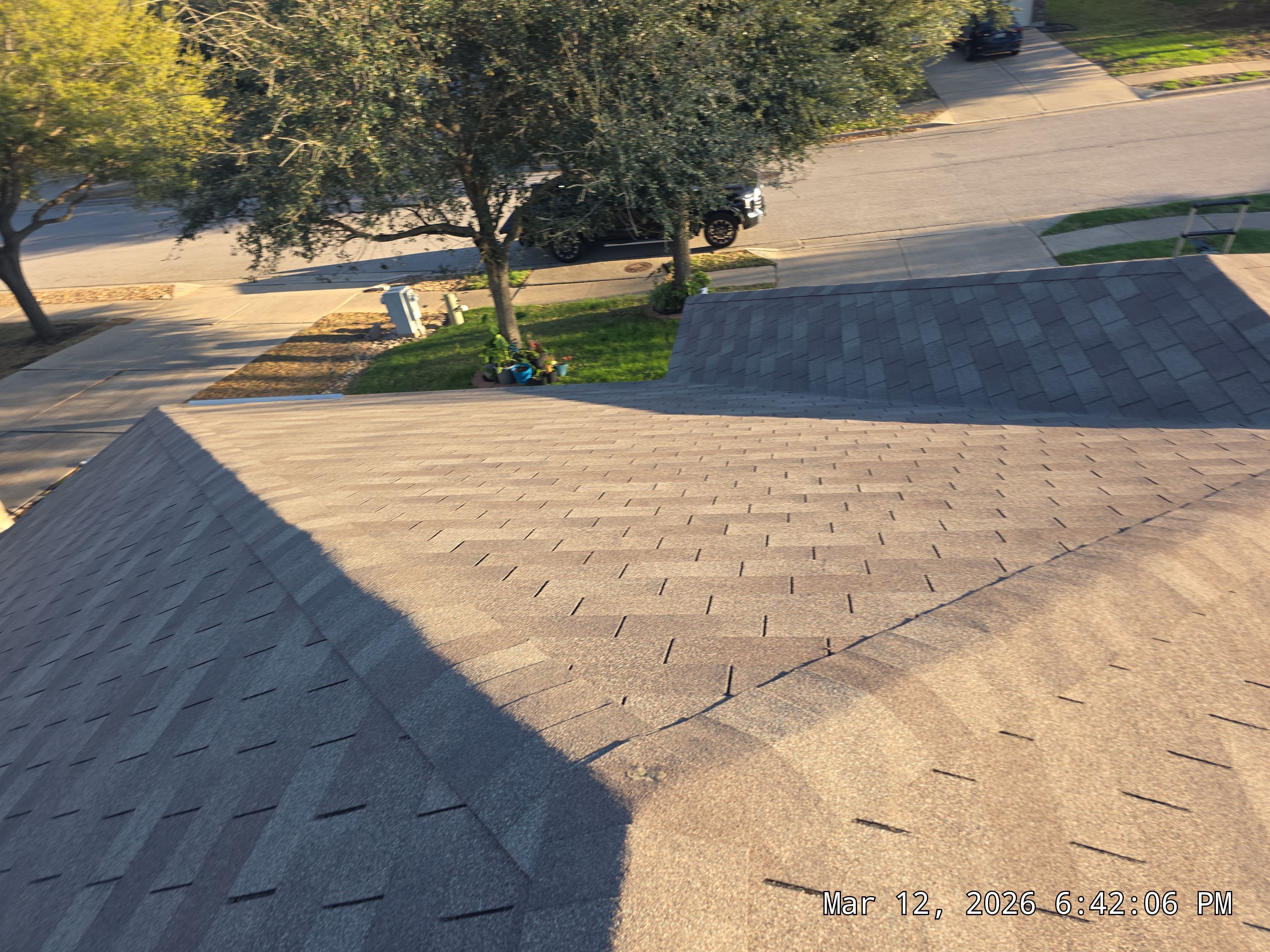 Residential Roof Replacement and Storm Damage Restoration in Leander by Caliber Restoration LLC