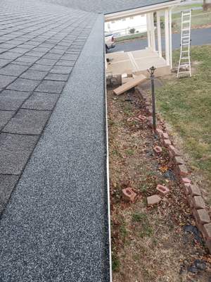Turtle Shell gutter protection installation in Joliet, IL 60433, photograph 10