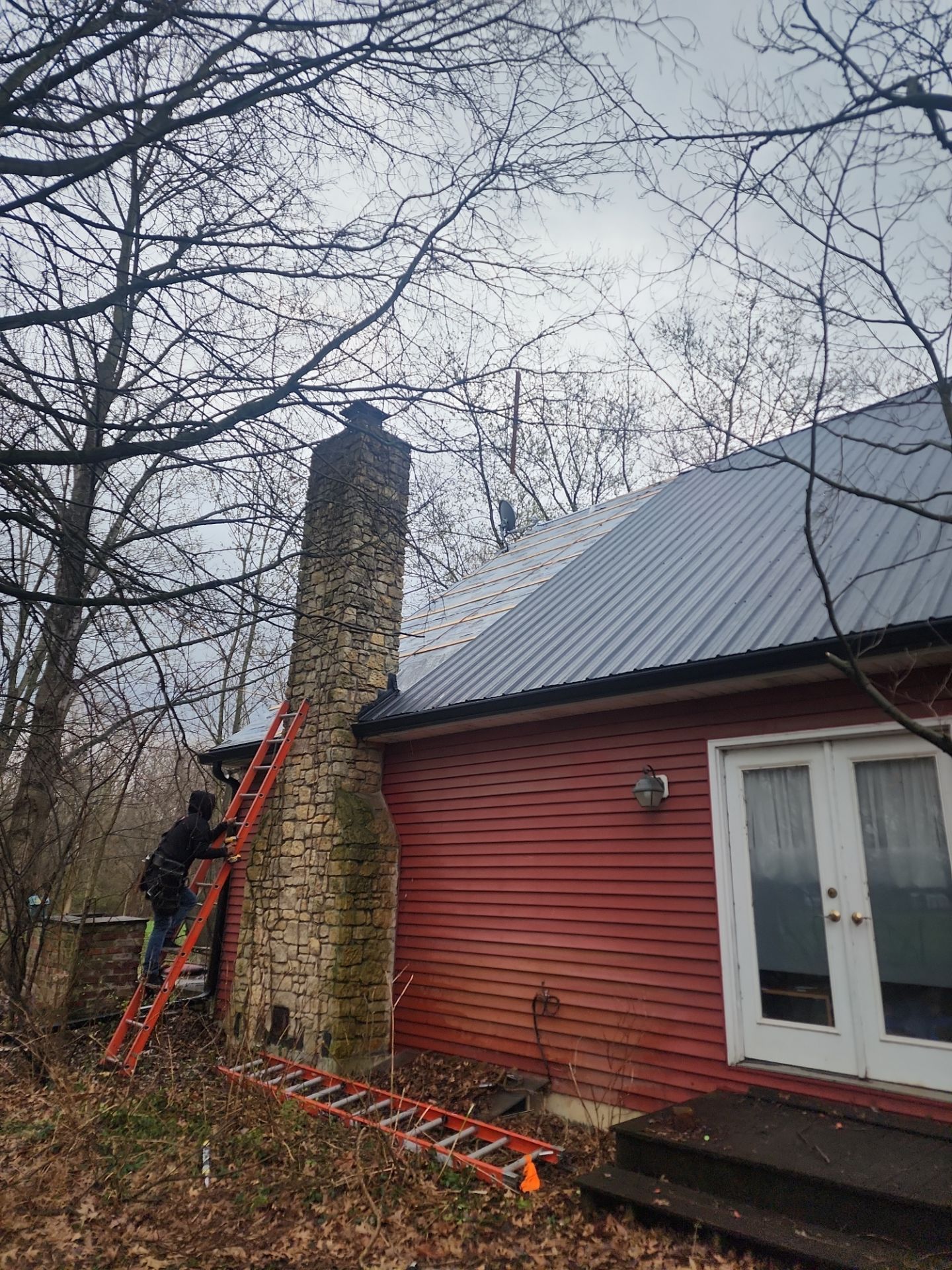 Exposed Fastener Metal Roof Replacement in Noblesville, IN by 4Ever Metal Roofing