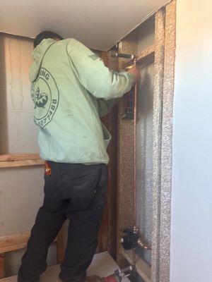 Installing Water Pipe for Shower