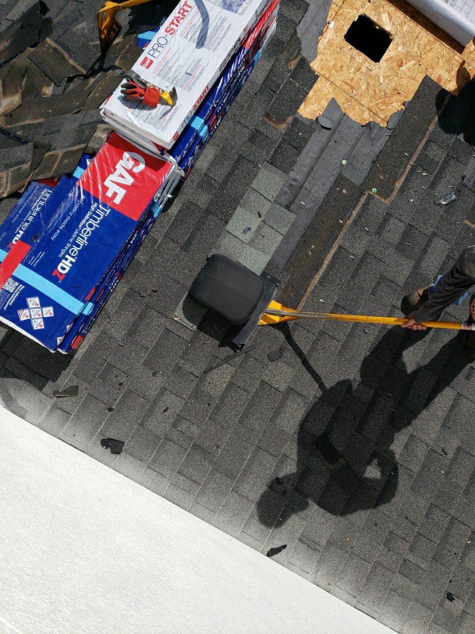 Residential Roofing Installation using GAF Timberline HDZ - Lifetime Shingle by The Roof Doctor
