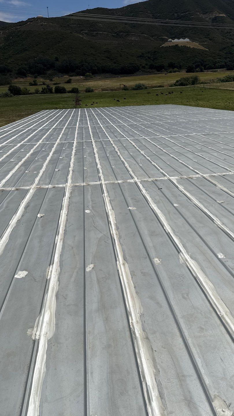 Metal Roof Silicone Coating and Structural Repair in San Ysabel by Reliable Roofing San Diego Inc.