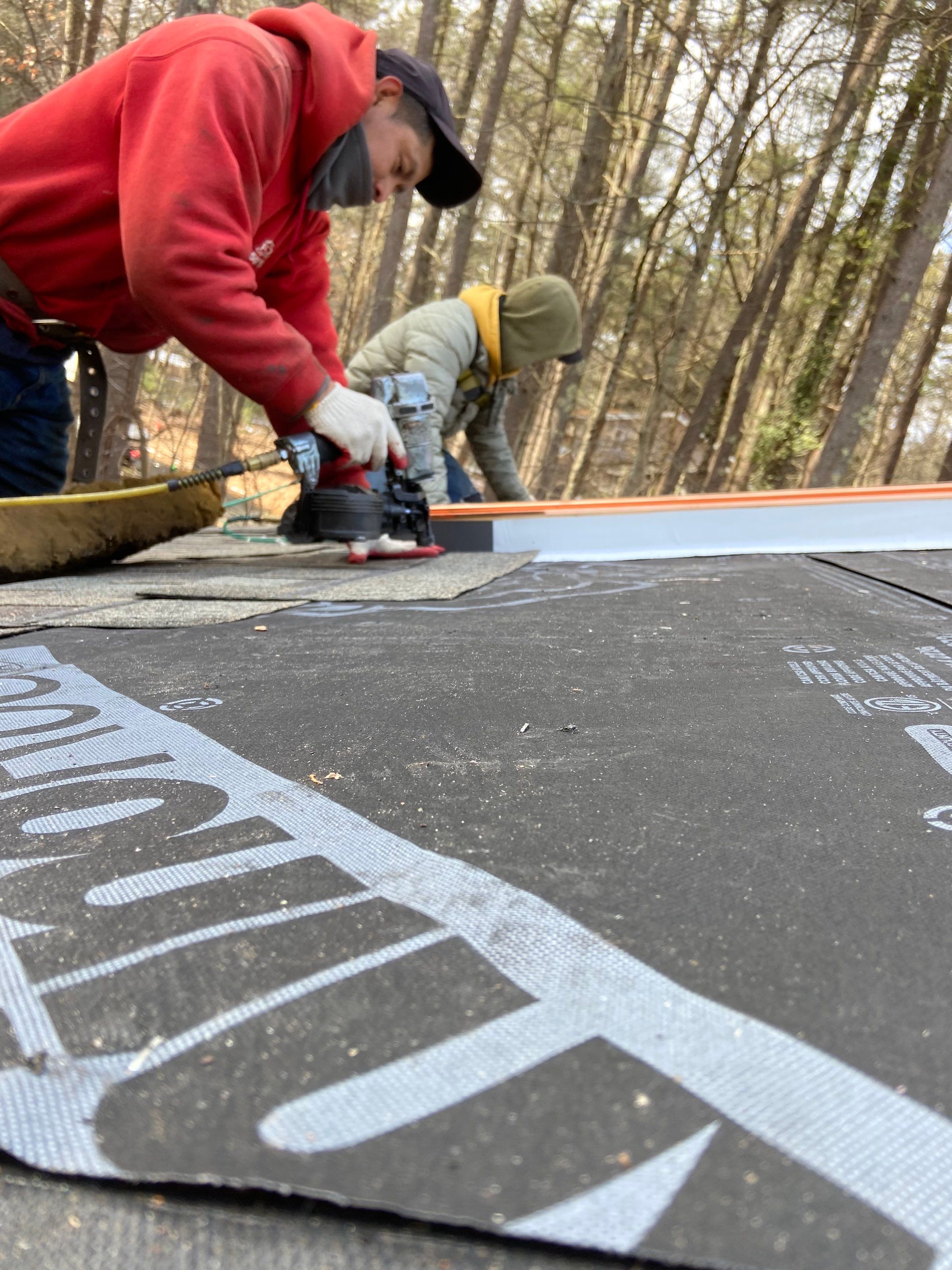 Residential Roofing Installation using Owens Corning TruDefinition by Sensible Home Solutions