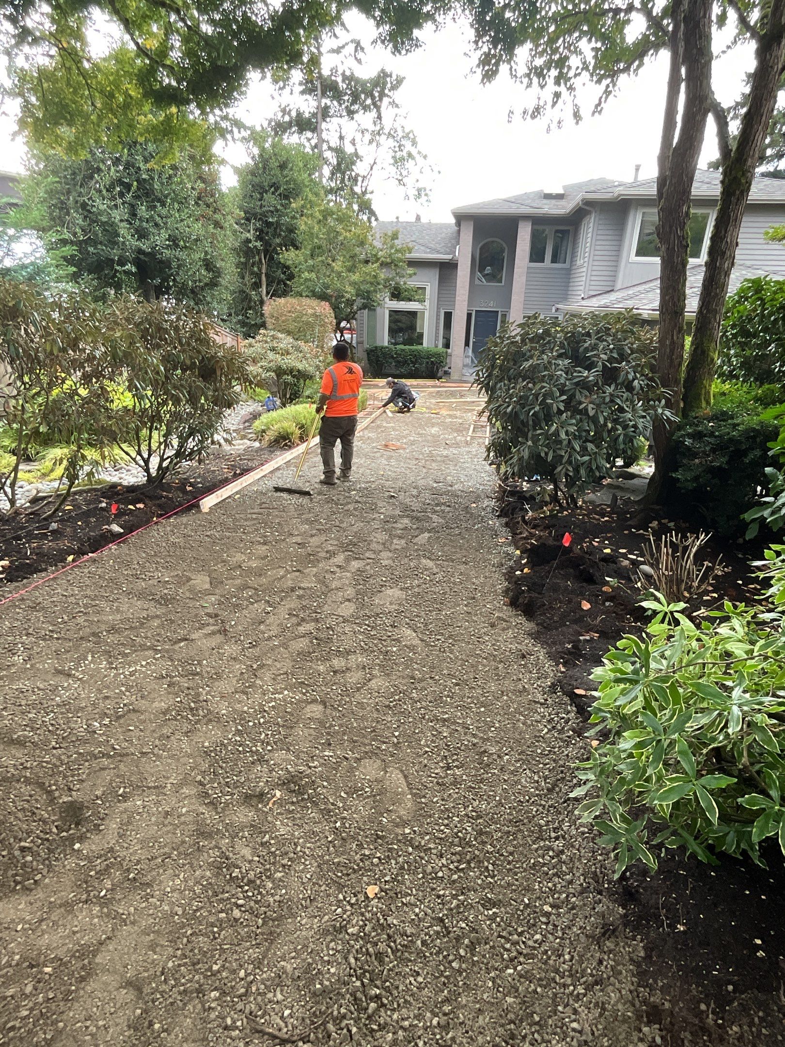 Eggers | Aggregate Finish Driveway, Concrete Project  by Jireh Asphalt & Concrete Inc 