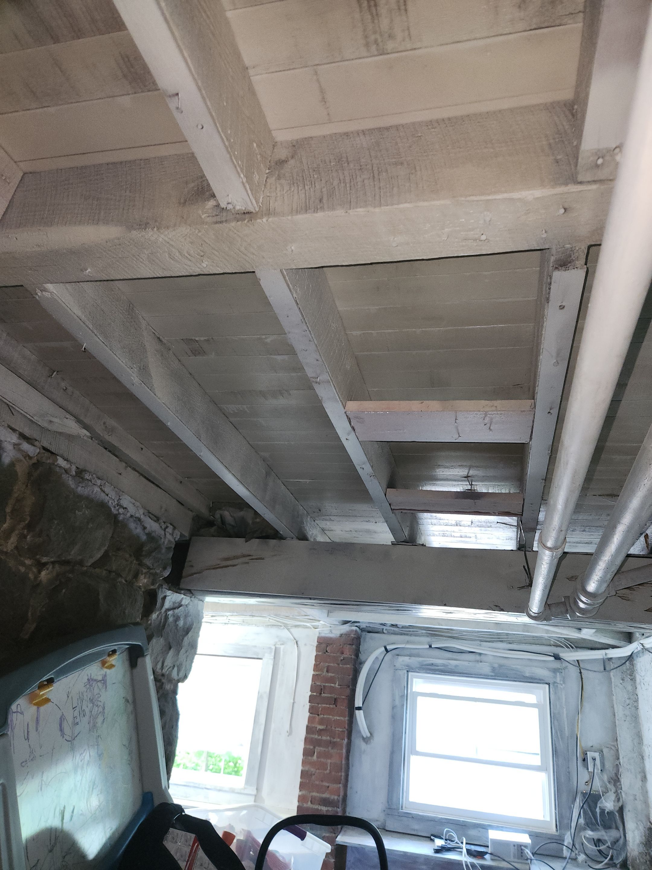 Interior French Drain & Mold Remediation in Mt Tabor NJ by Pure Service Pro, LLC 