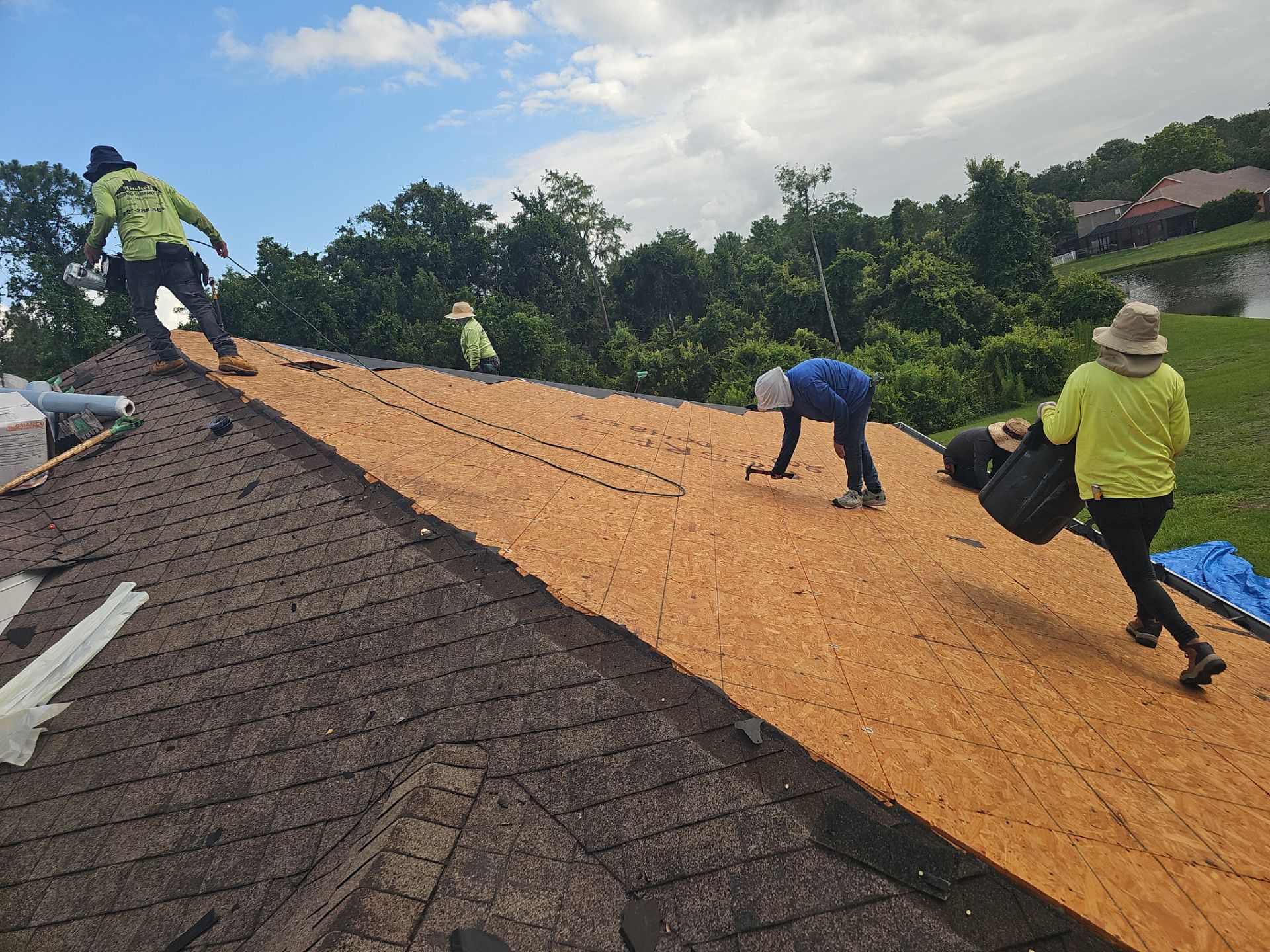 Project in New Port Richey 34654 by Mitchell Roofing Company LLC 