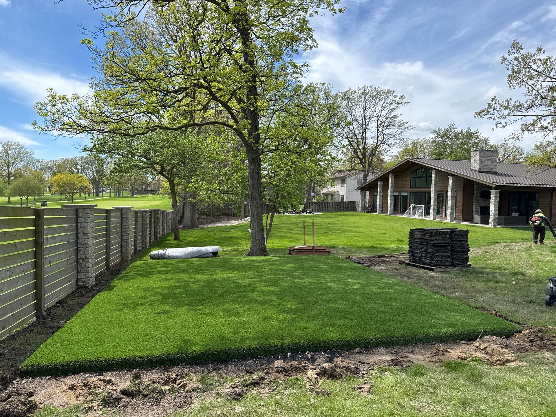 Playground Grass in Fort Wayne, IN by ForeverLawn NEIN/INDY