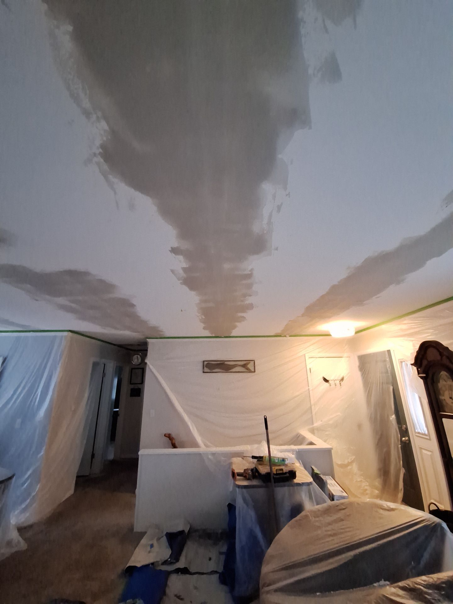 Ceiling Seam Repair & Full Ceiling Repaint | Muskegon, MI by Gordon Painting