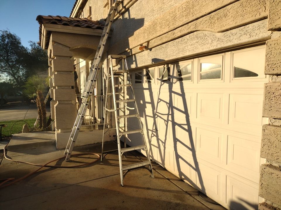 Exterior Painting using Dunn-Edwards EVERSHIELD®  by Crash of Rhinos Painting & Garage Floors