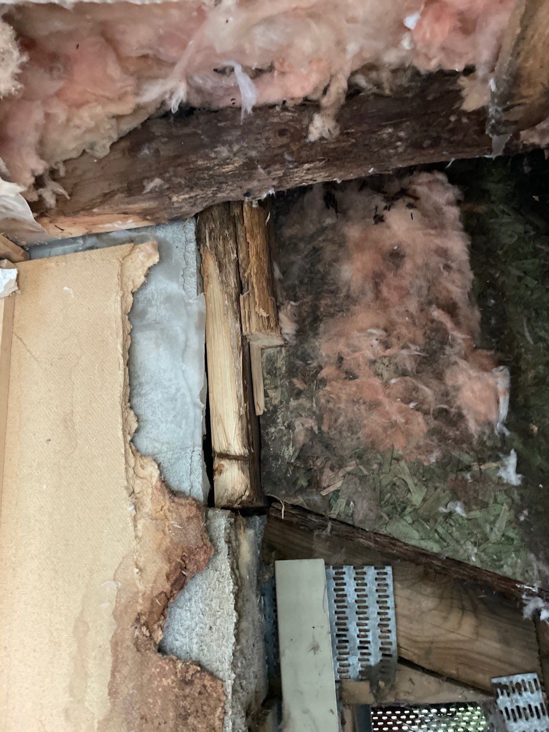 Water damage caused structural work by Eco-Nature Construction Inc.