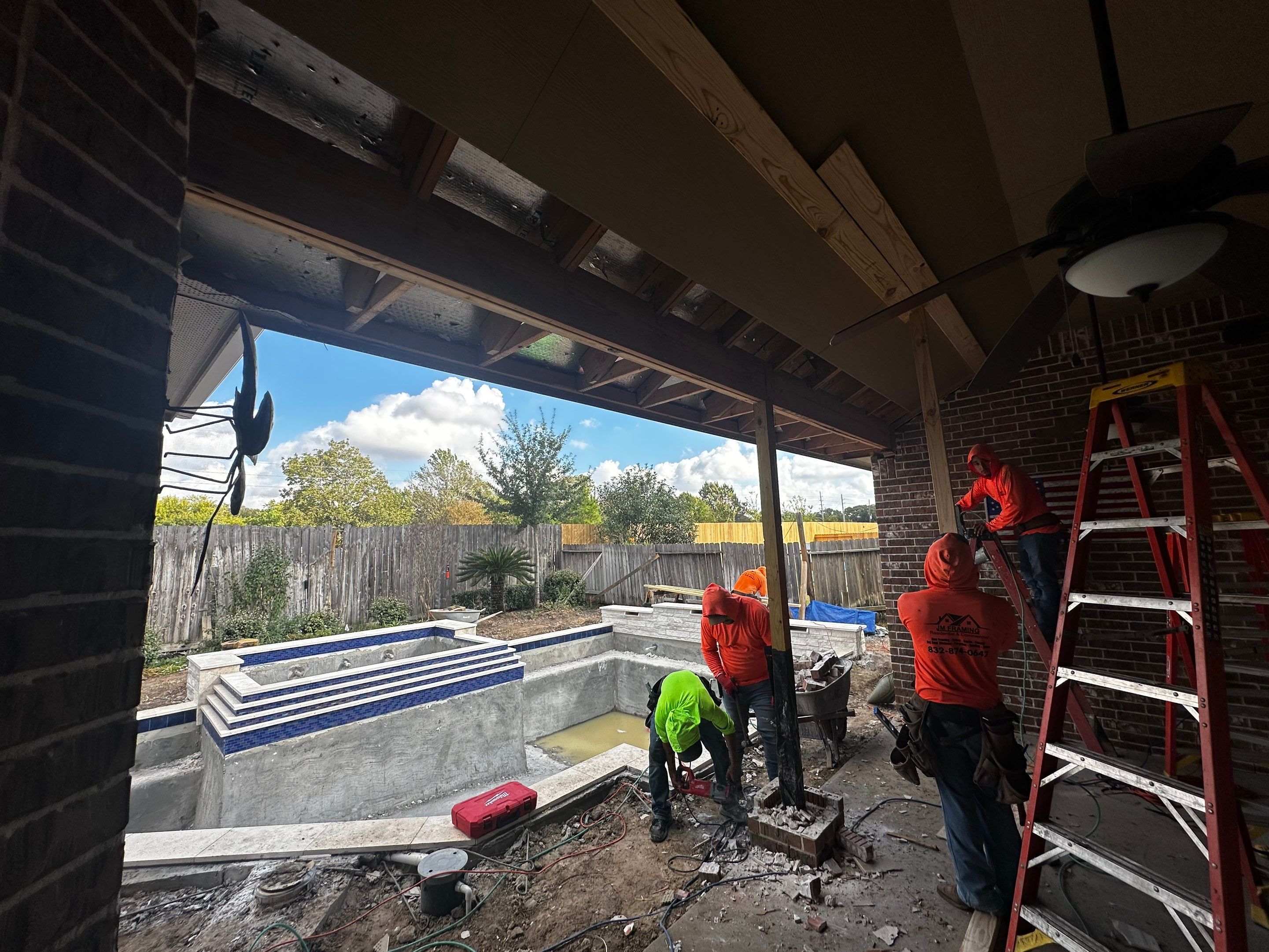 Pergola using Sophalx Crew by SophAlx LLC