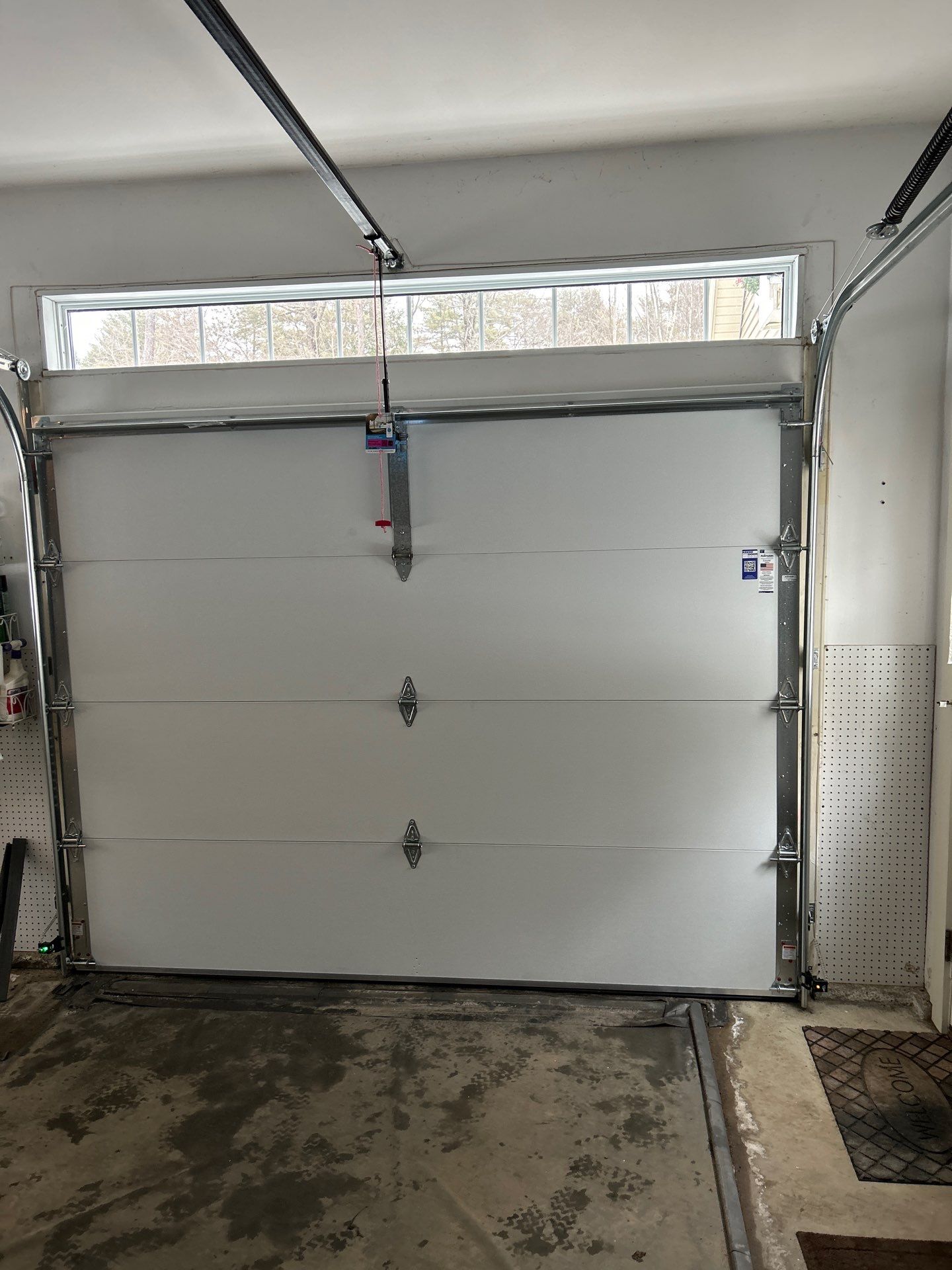 Door Installation using Raynor Encore Garage Door by Keene Door