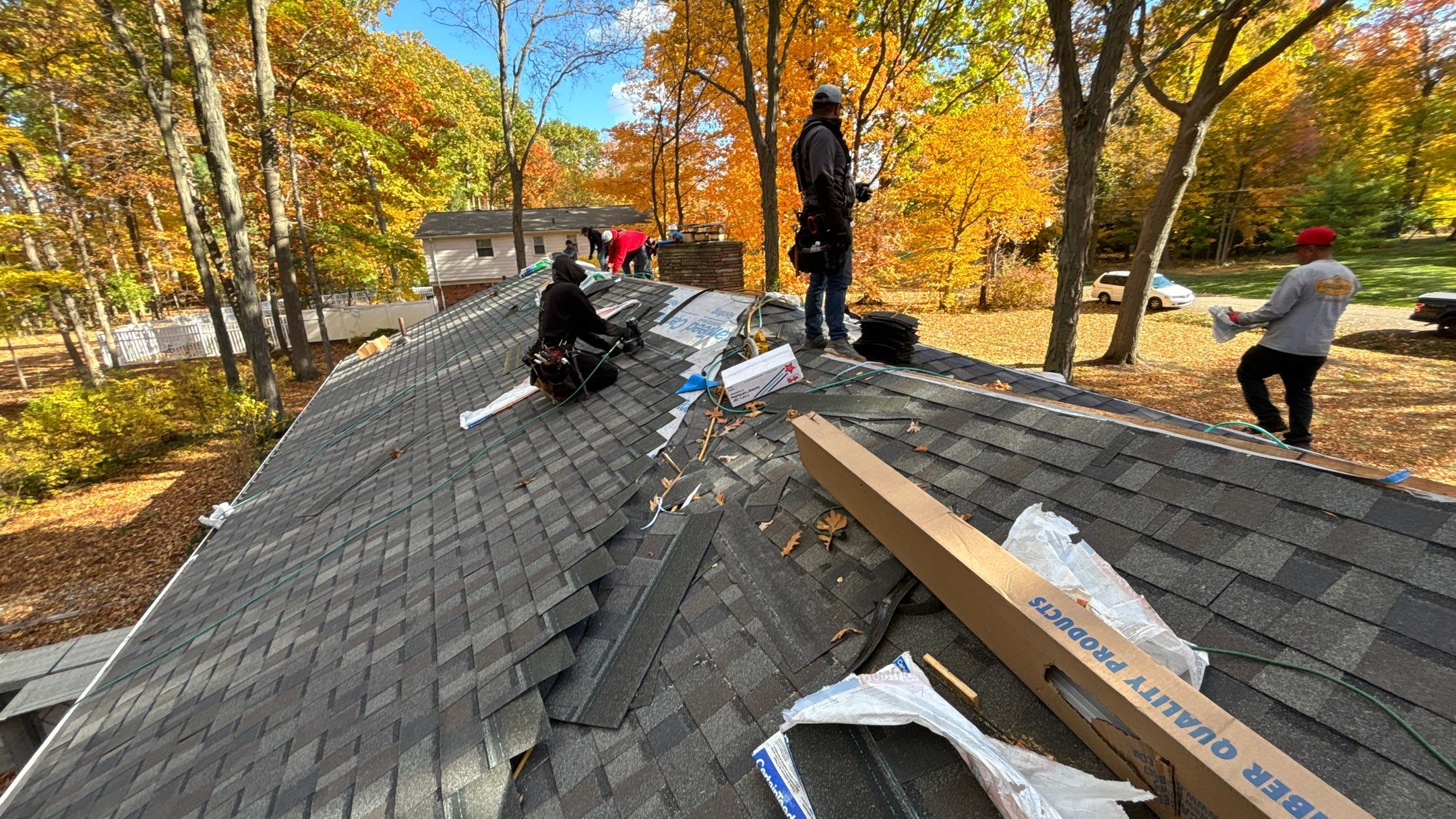 Roof Replacement using CertainTeed Northgate by 180 Contractors