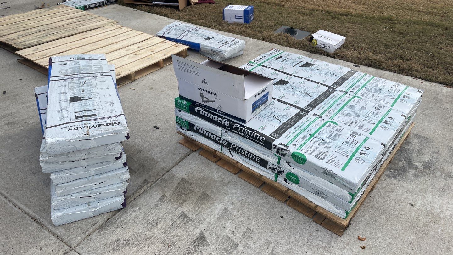 Insurance Claim using Atlas Pinnacle Shingles in Fate, TX by Roof Experts