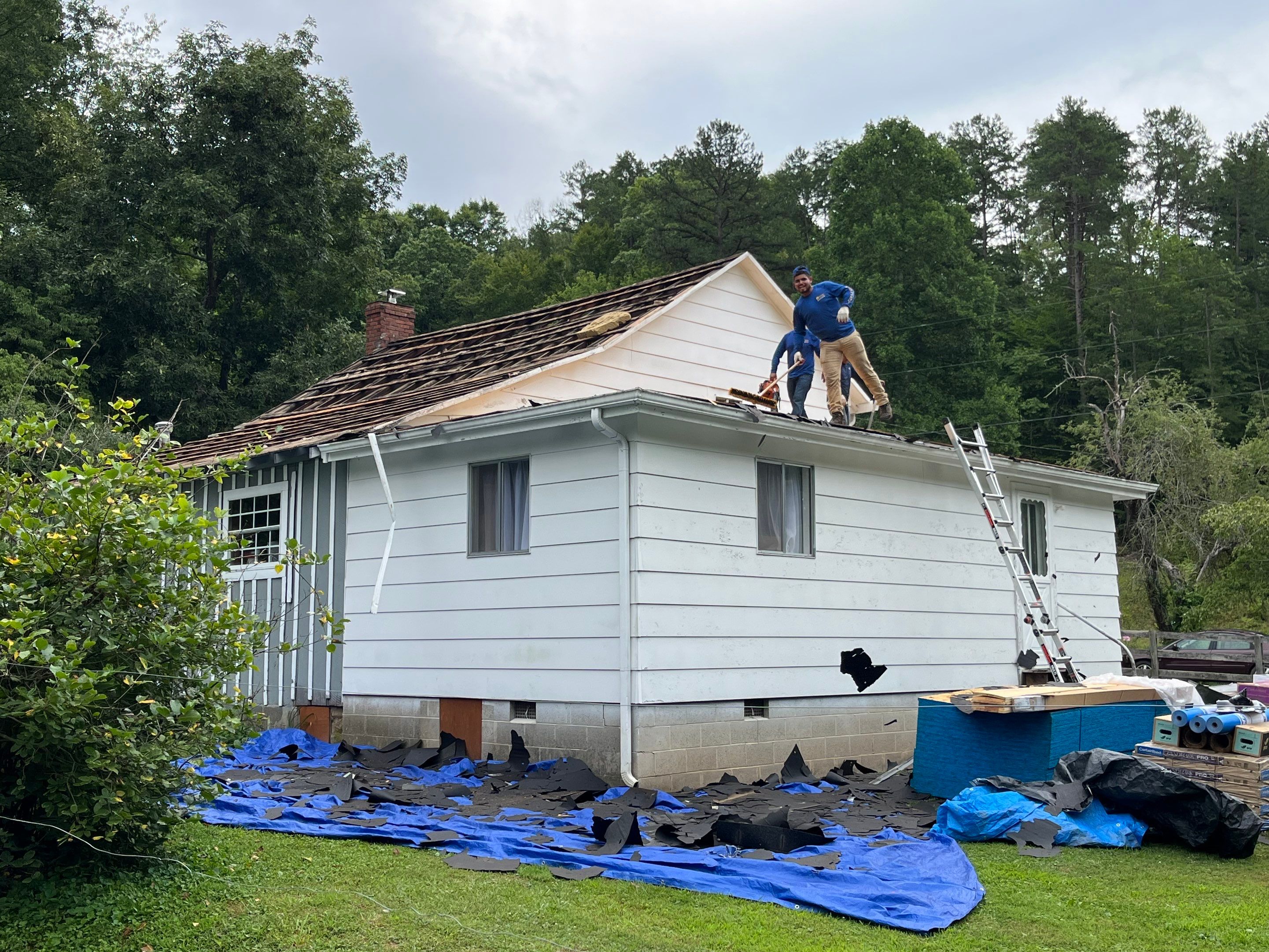 Residential Roofing Installation using Certainteed Landmark Pro Shingles by Fahey Roofing + Contracting