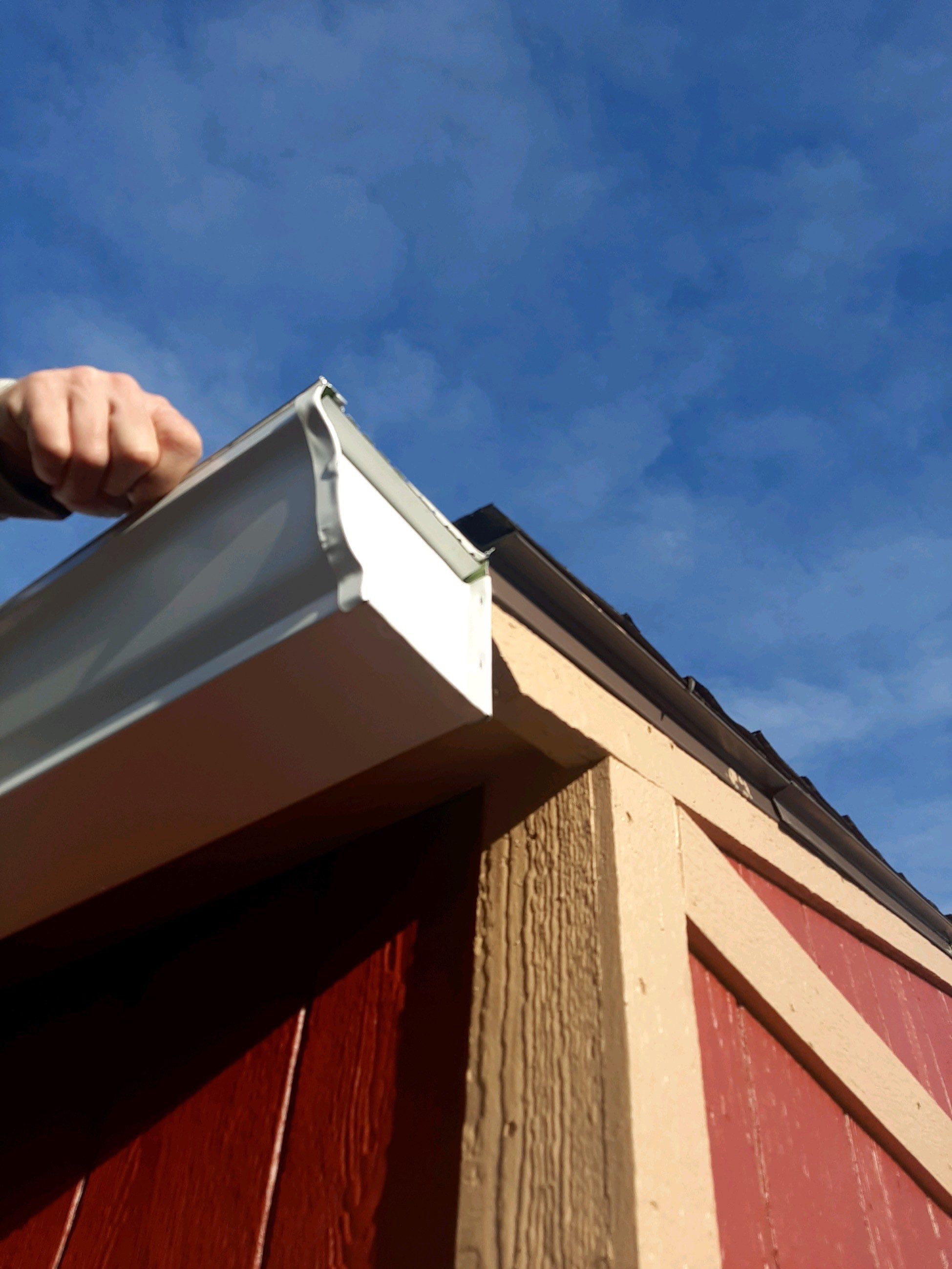7-Inch Aluminum Gutters in Pensacola FL by Gutter Professors