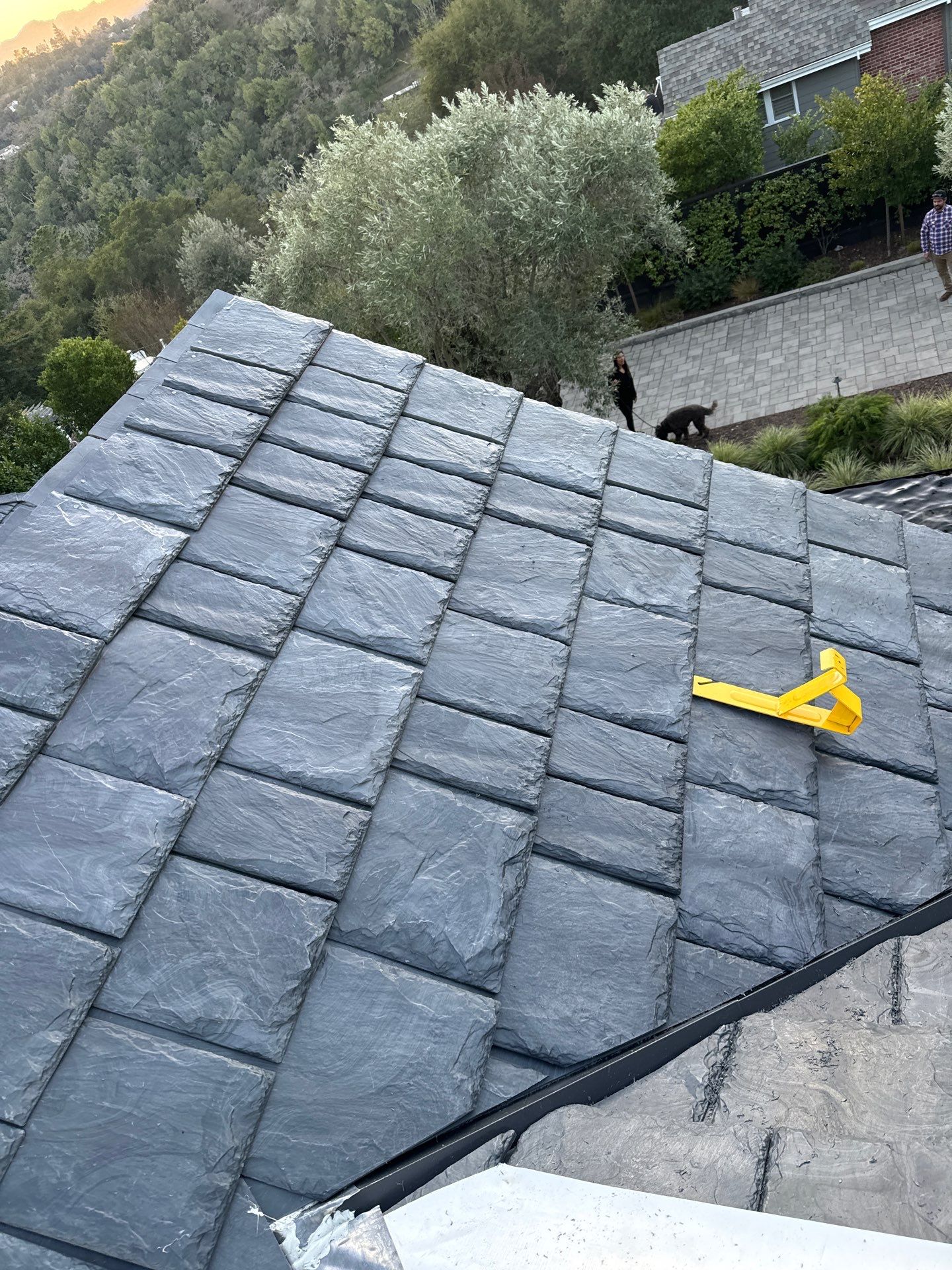 Residential Roofing Installation using Slate by Acker Roofing