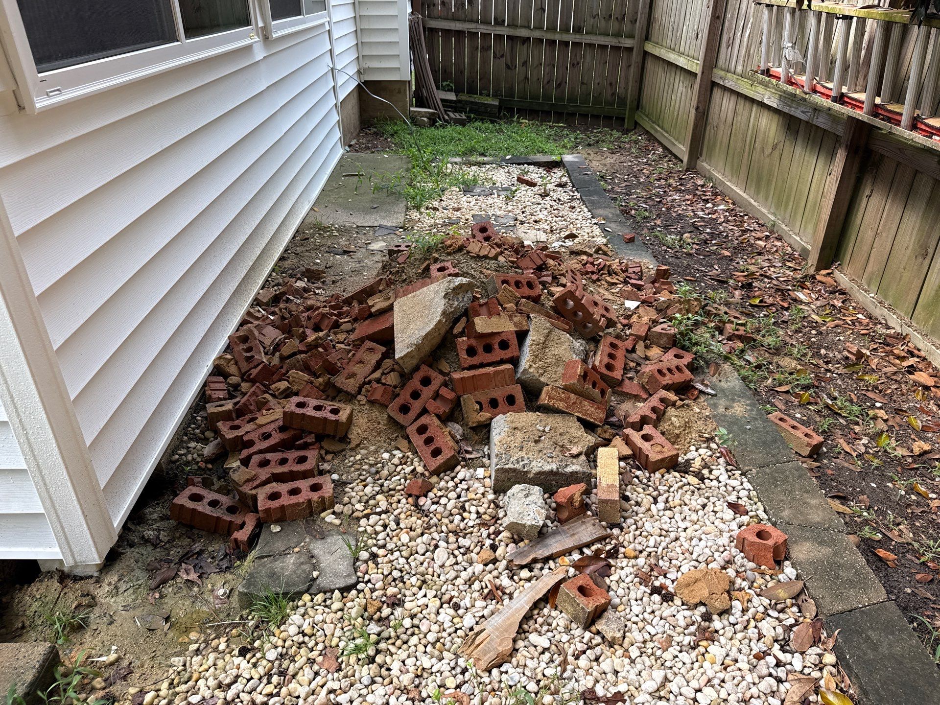 Project in Pineville by Badger Hauling