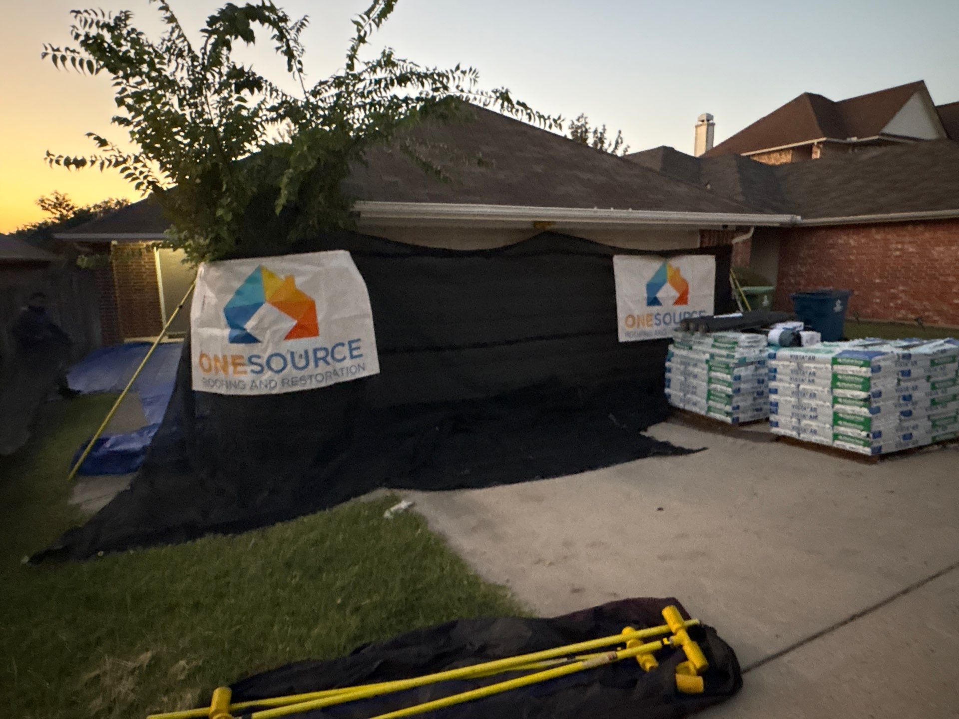 Residential Roofing Installation using Malarkey Vista Weathered Wood Plus by OneSource Roofing and Restoration