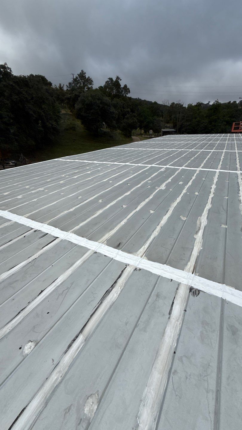 Metal Roof Silicone Coating and Structural Repair in San Ysabel by Reliable Roofing San Diego Inc.
