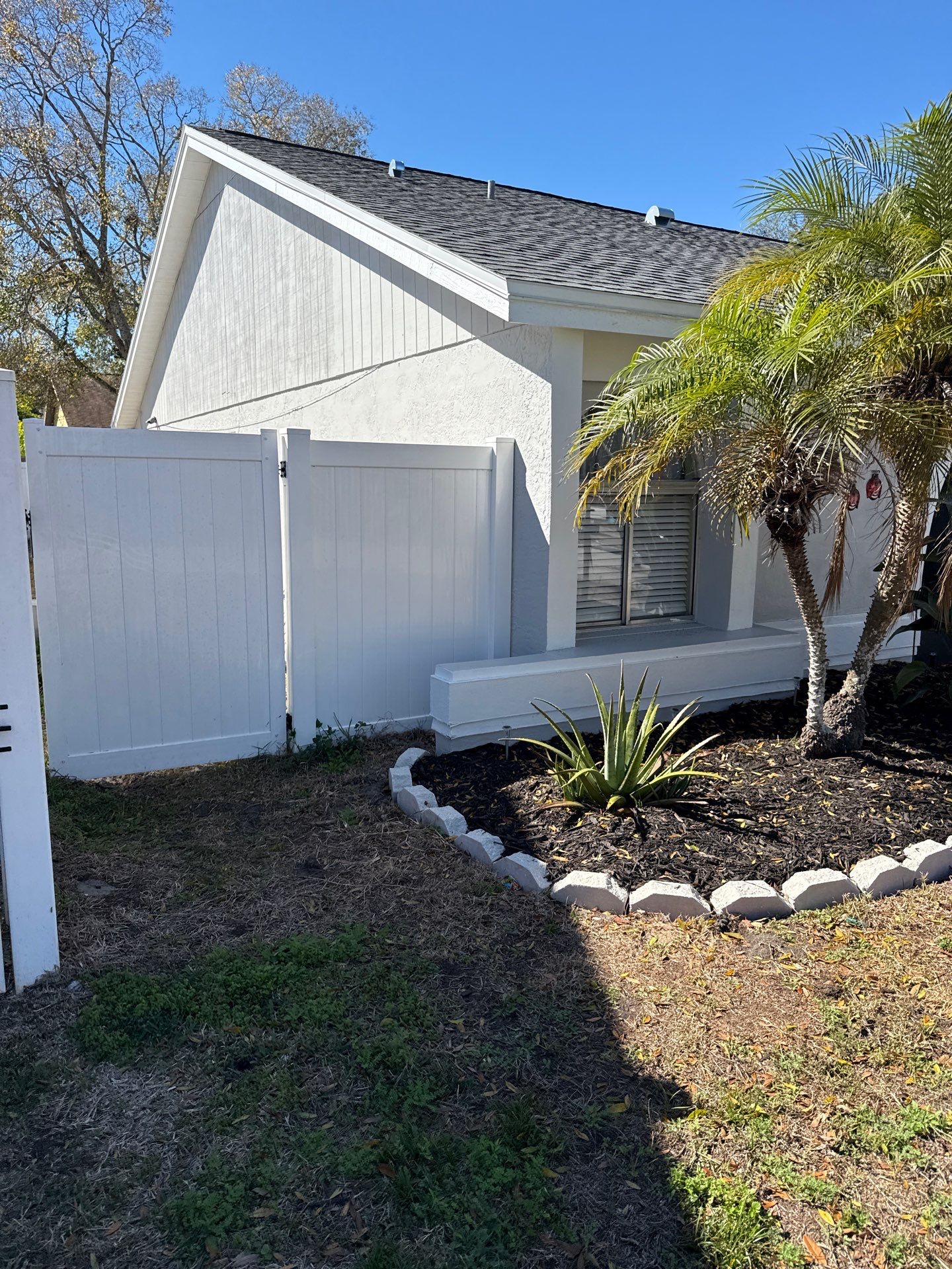 White K Style Seamless Gutters using Aluminum Seamless gutters Downspout Extension Palm Harbor FL by Gutter Professors