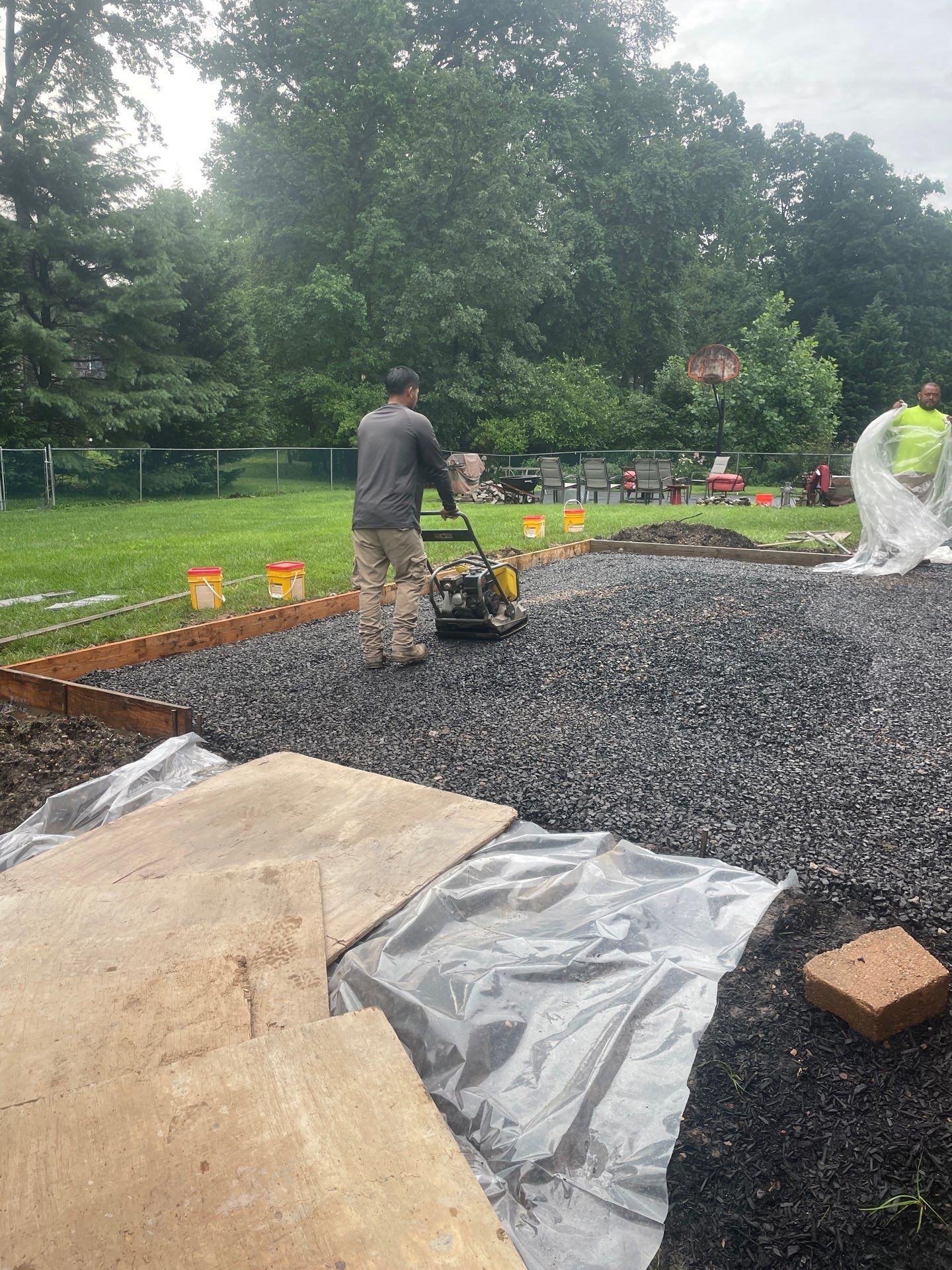 stamped concrete patio by Architectural Concrete Design