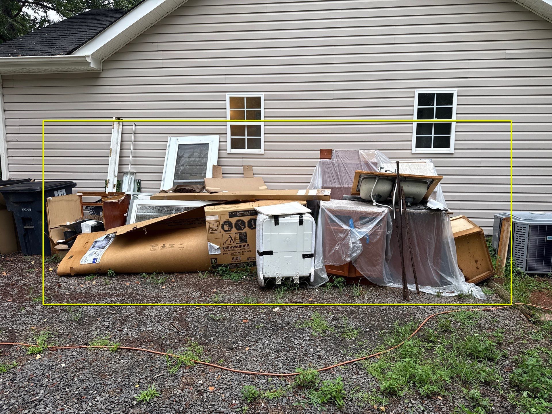 Project in Indian Trail by Badger Hauling