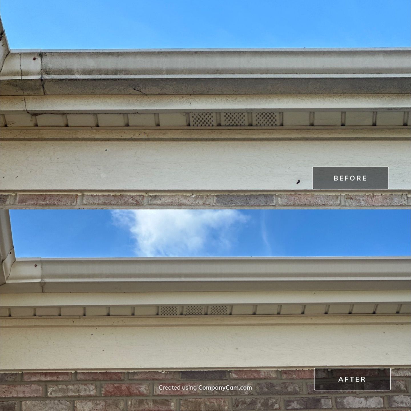 Project in Round Lake by Simmons Power & Soft Washing