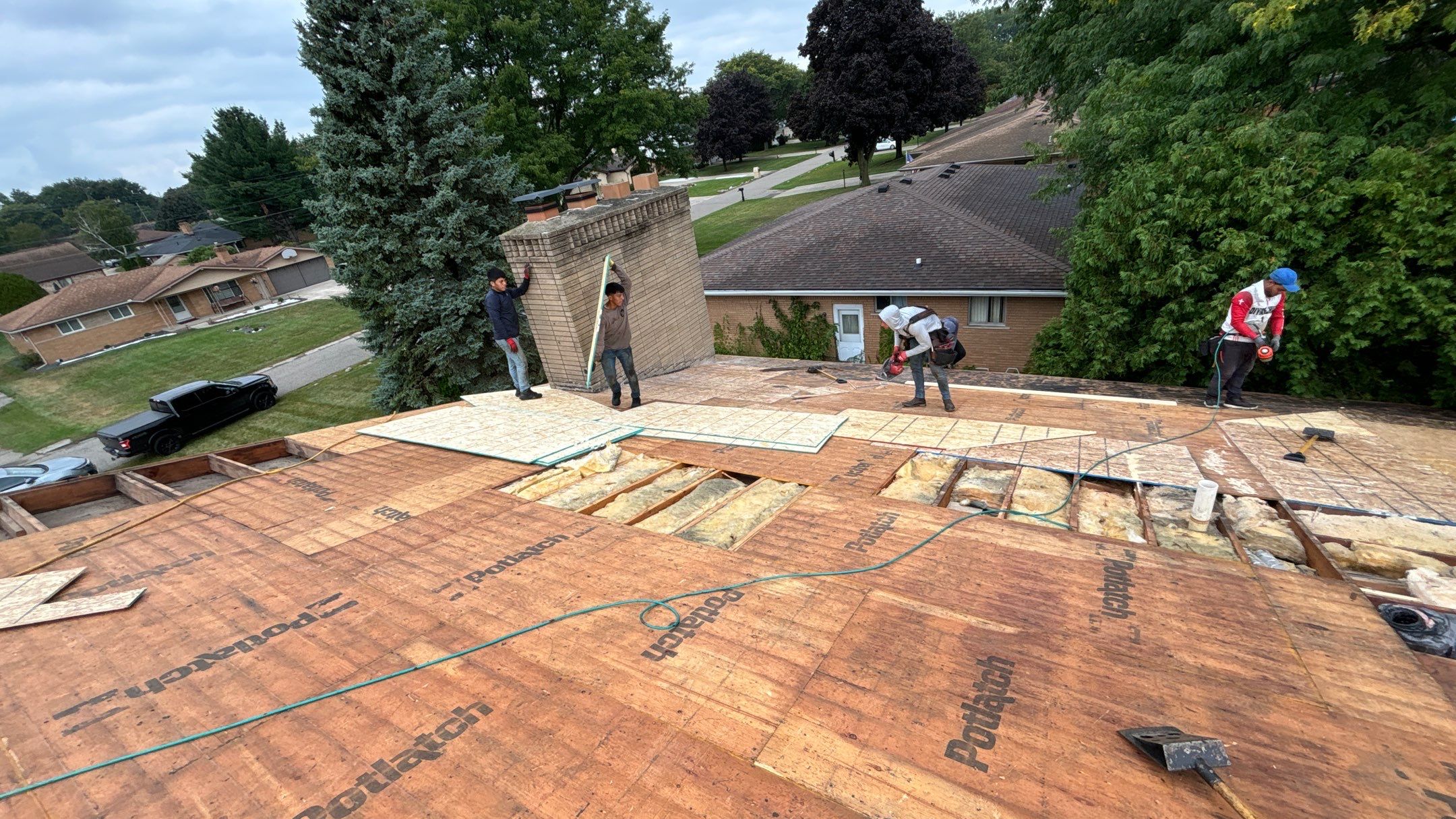Roof Replacement using CertainTeed Landmark by 180 Contractors