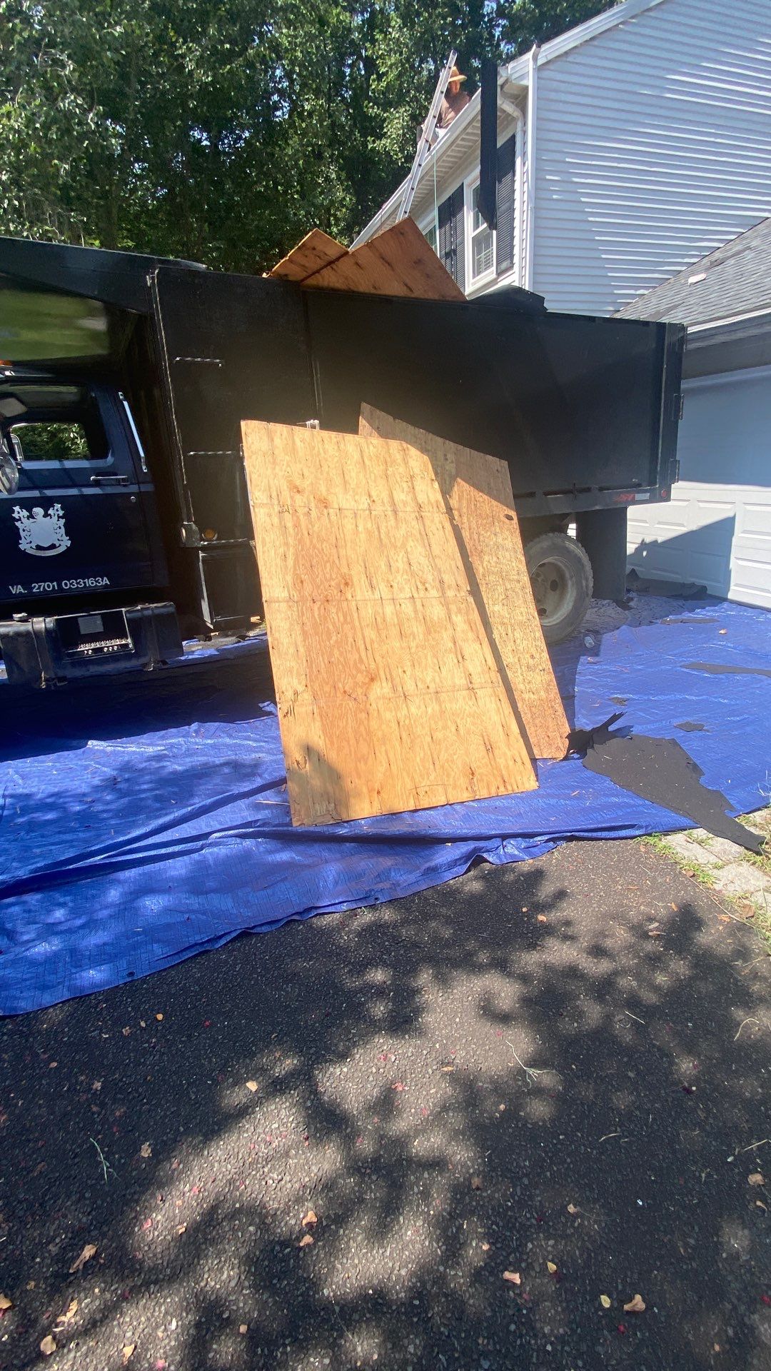 Oakton: Residential Roof Replacement with CertainTeed Landmark Designer Shingles in Pewter by RM Banning, Inc.