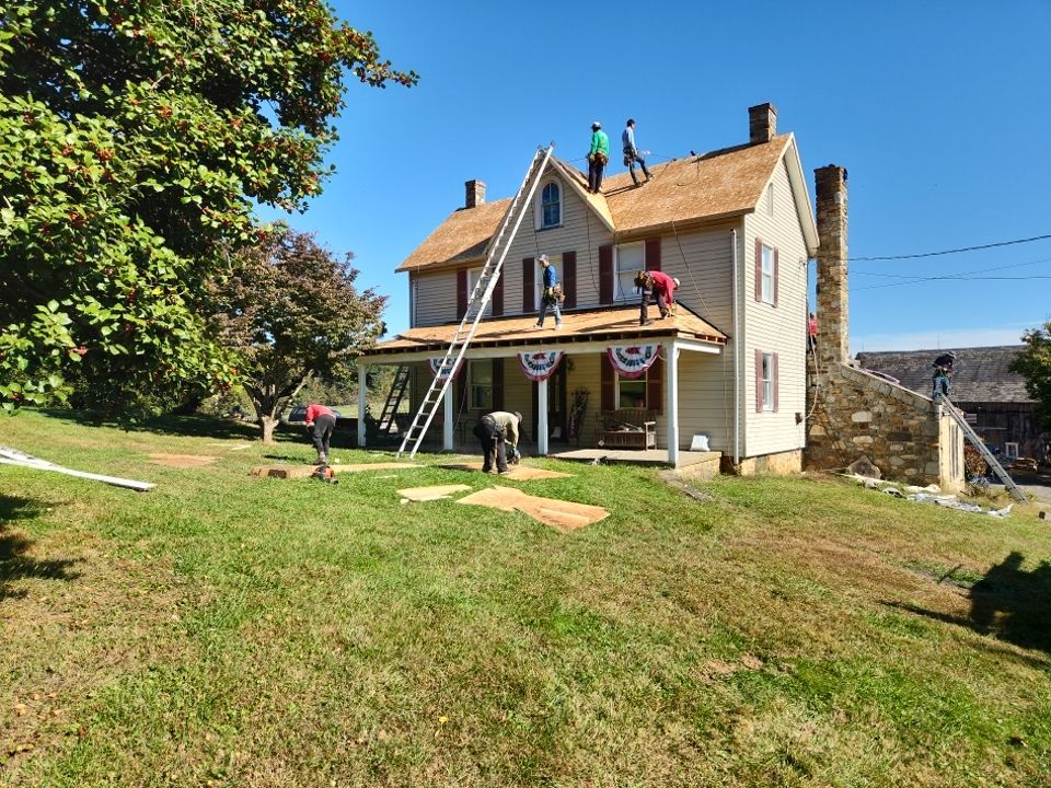 Complete Exterior Home Make Over in Maryland by Elvis General Construction LLC