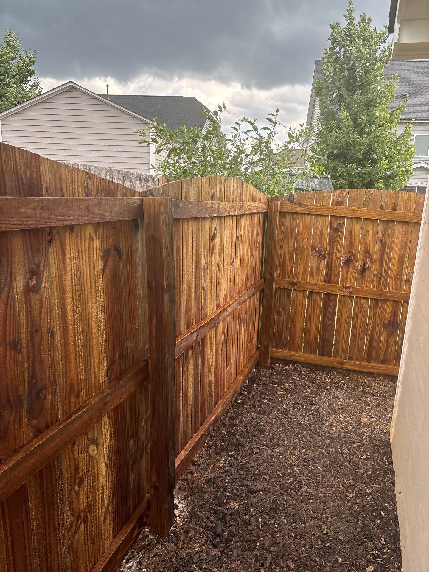 Fence using Wood Sealant by DuraSeal