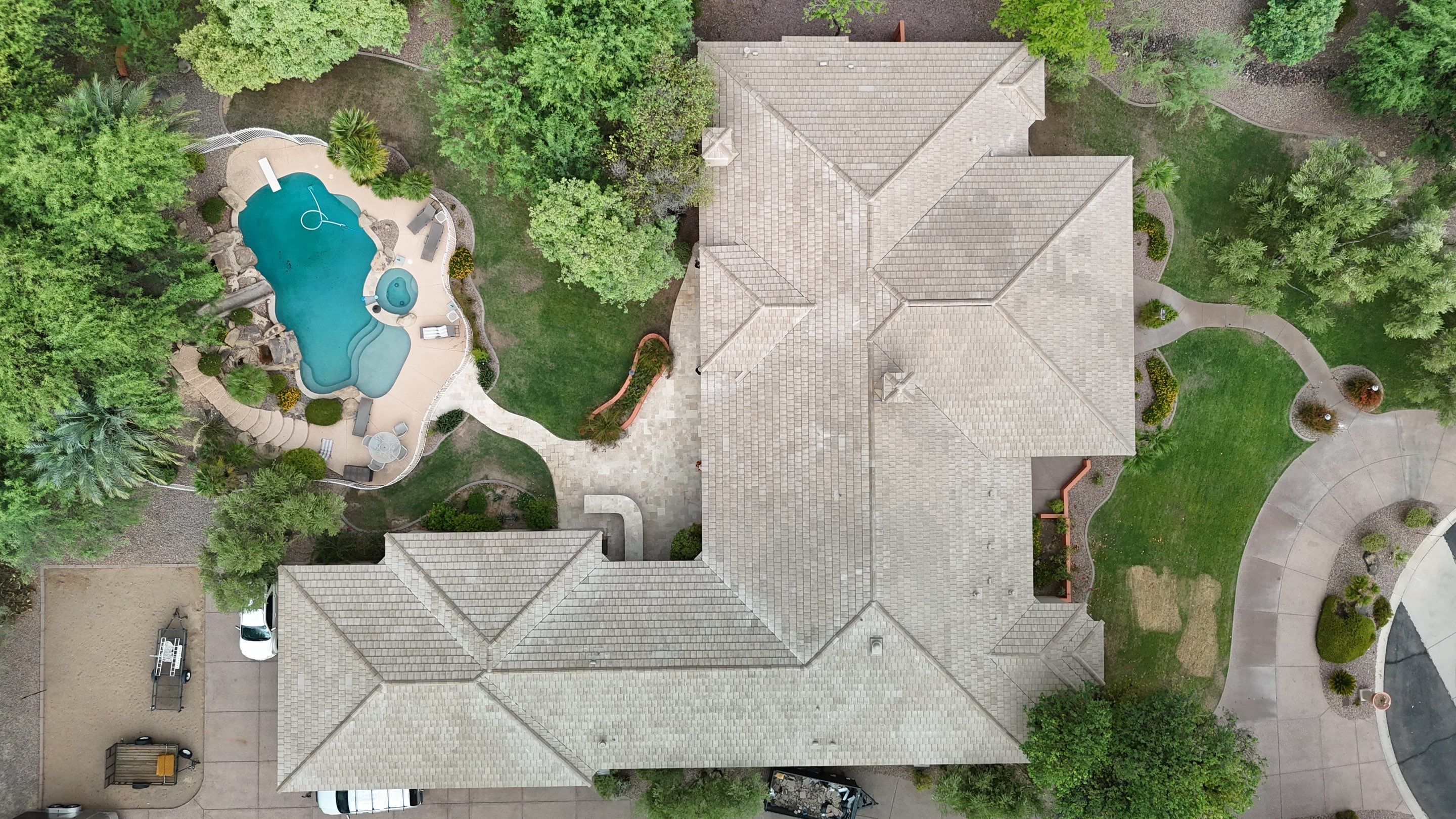 Project in Paradise Valley, AZ by Saint Roofing