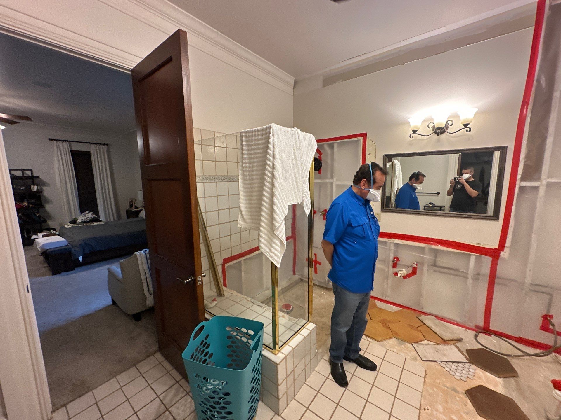 Bathroom Remodel and Flooring in Tomball, TX by SophAlx LLC