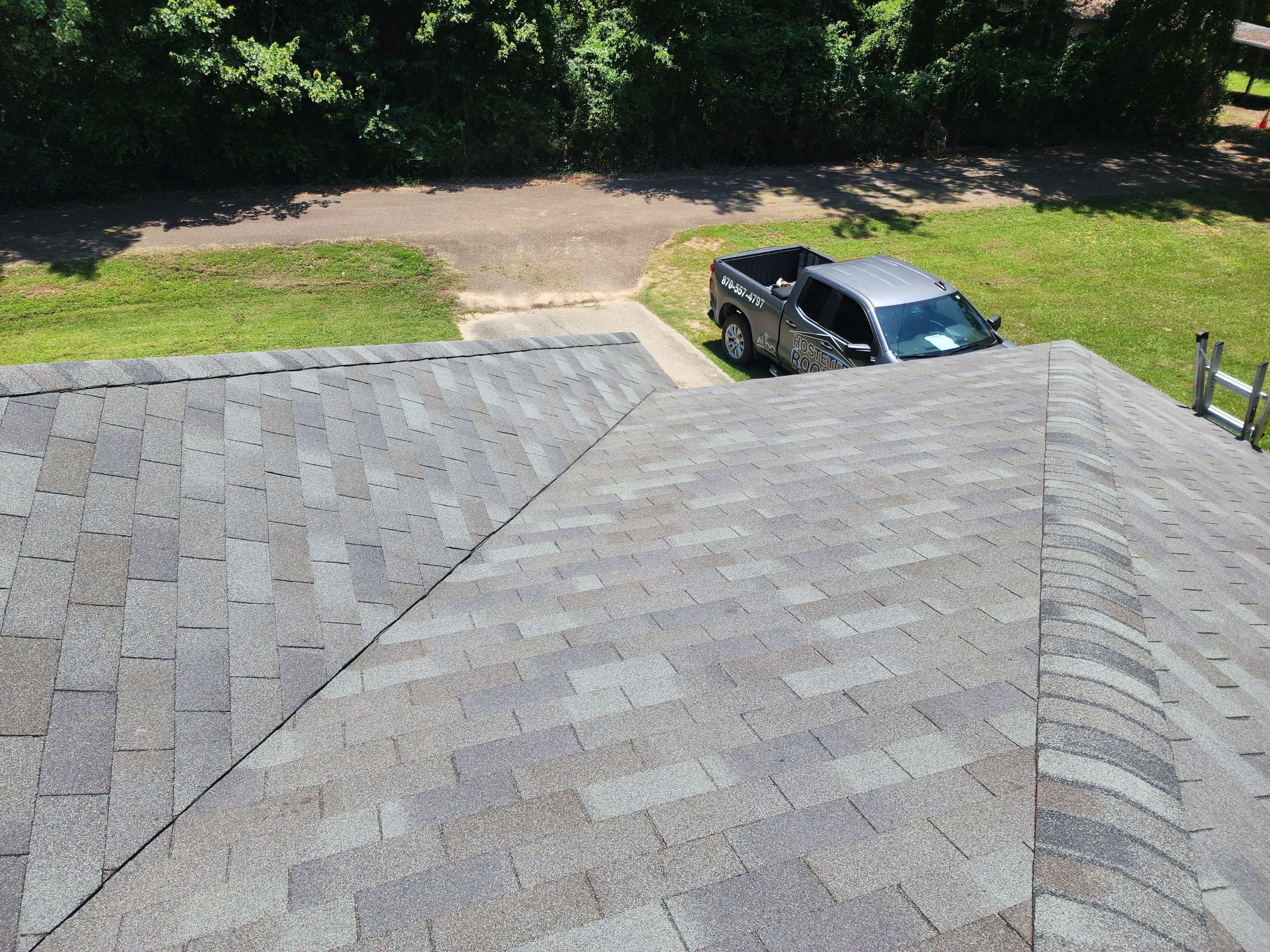 Residential Reroof: 25 Year 3-Tab Shingle by Hostetler Roofing