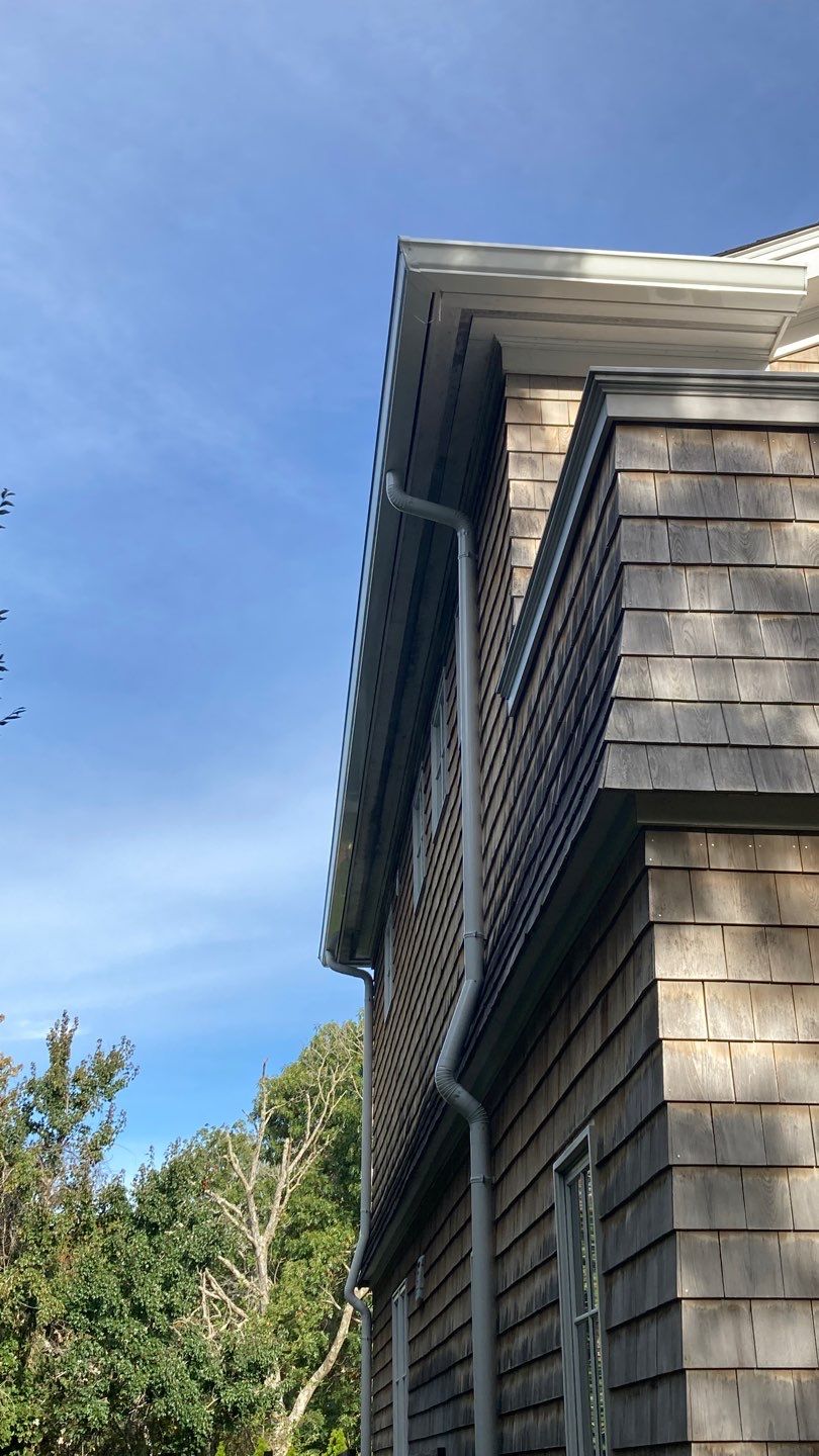 Provincetown, MA Gutter Installation using 6" K-Style Aluminum Duo Pro Gutter by Gutter Pro Enterprises