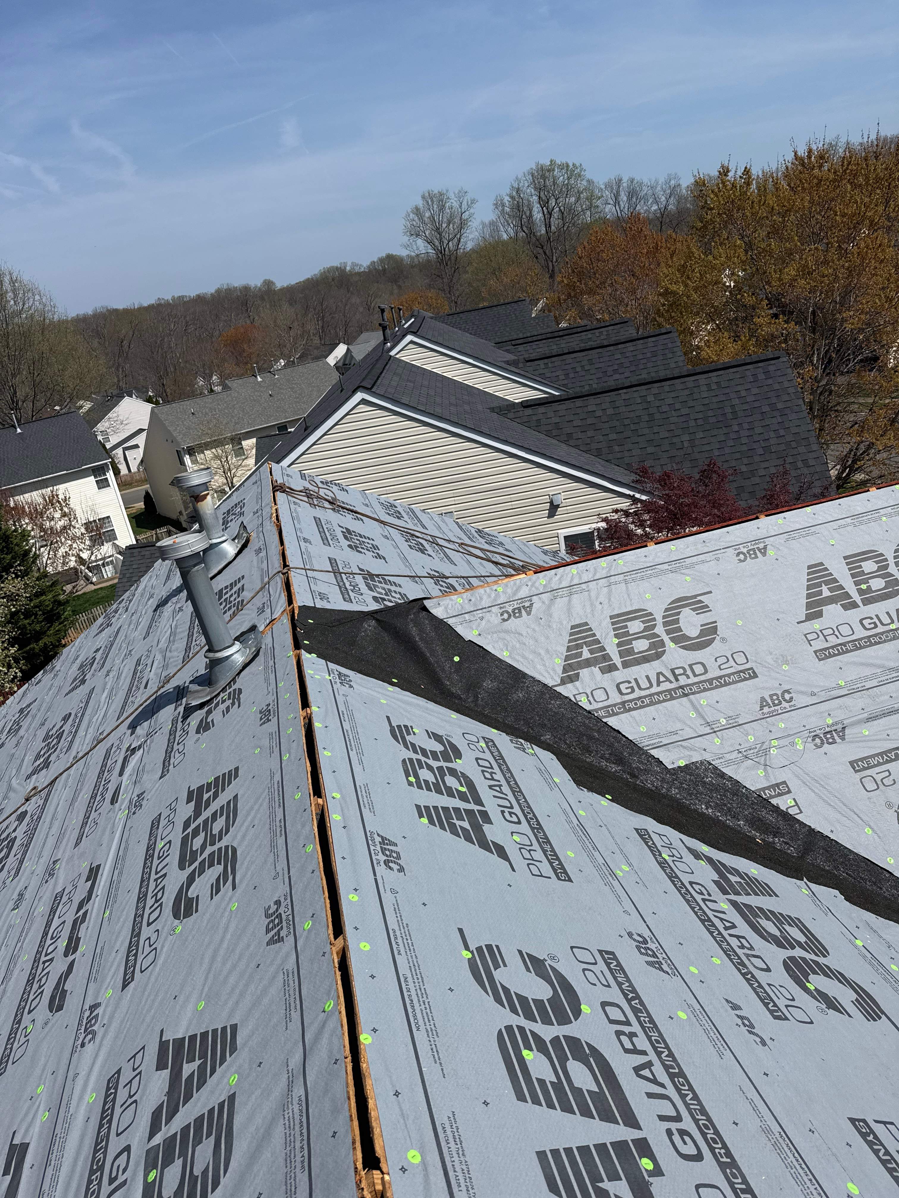 Residential Roof Replacement using GAF HDZ - Weathered Wood by Elite Roofing LLC