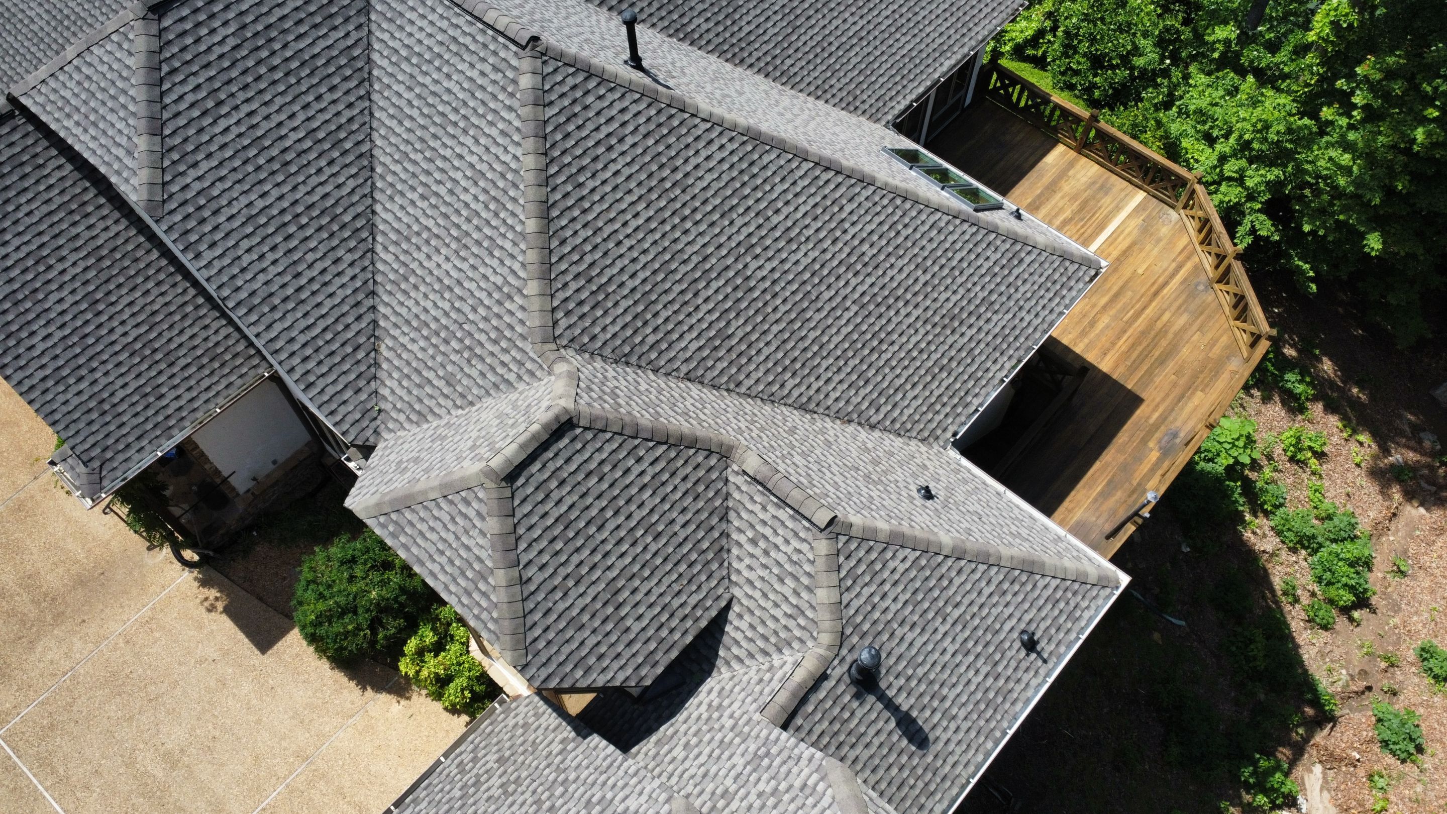 Gainesville, GA Roof Replacement GAF Timberline Ultra Weathered Wood by Reset Roofing