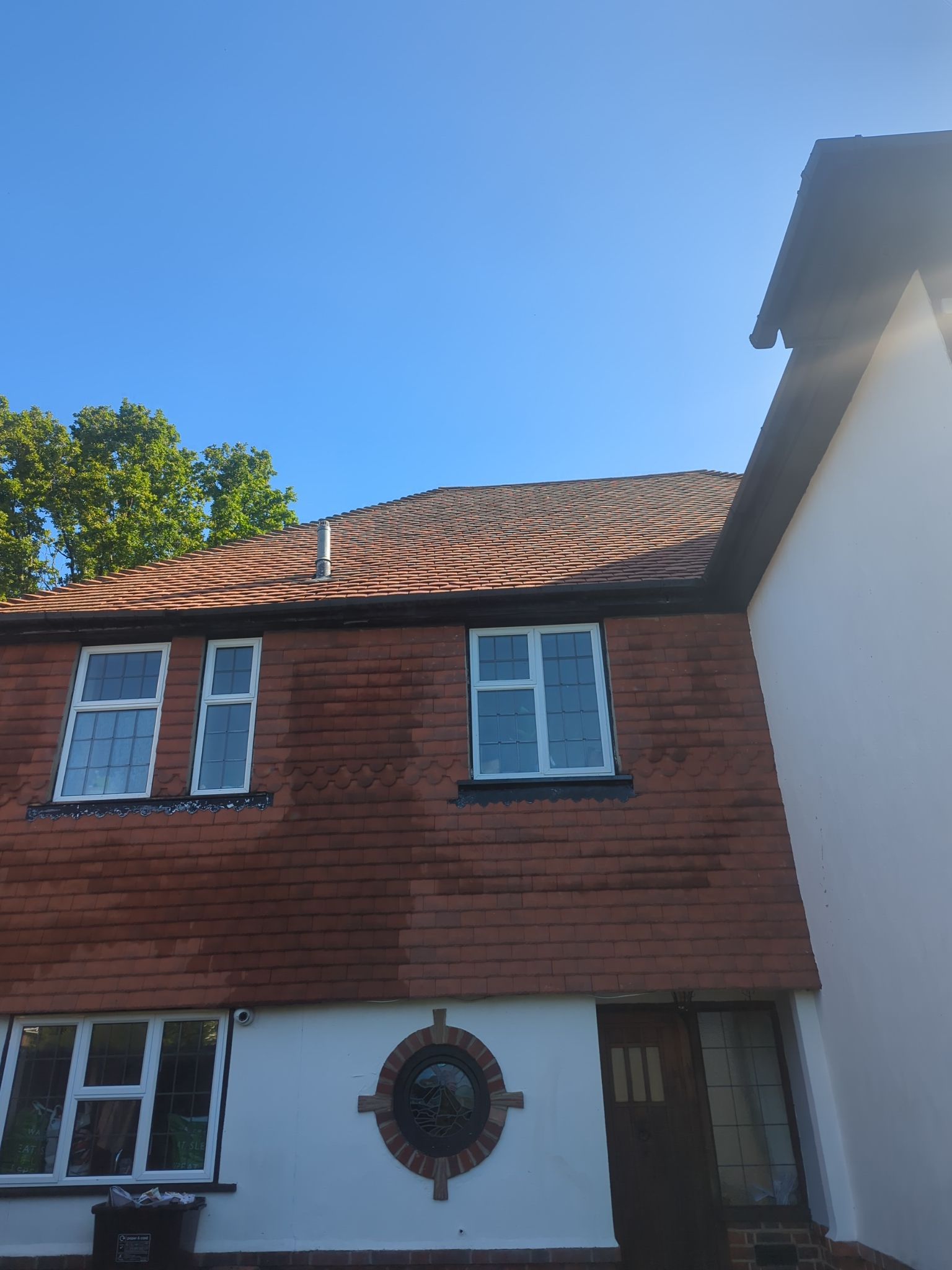 Roof Clean  - Moss Removal - Gutter Clean using Honda 15lpm Low Pressure Washing Machine by Ges Exterior Cleaning ltd