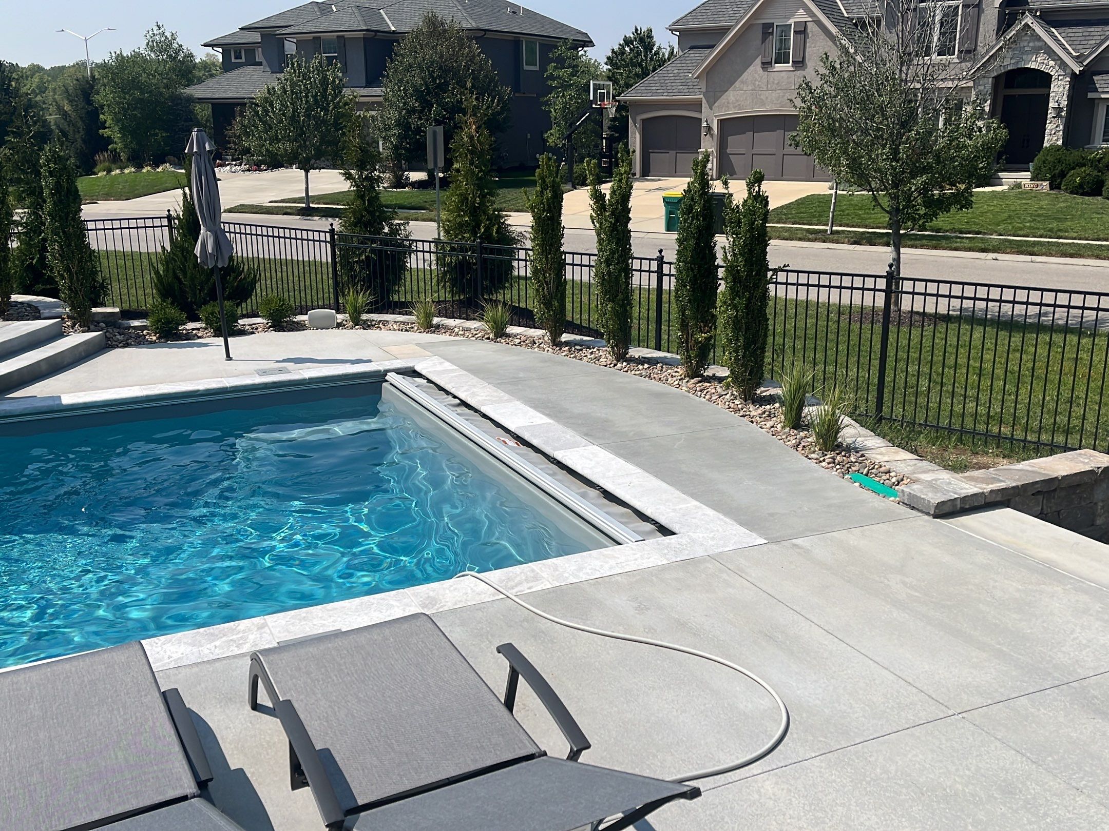 New Pool Overlay - Overland Park, KS by Big Red Decorative Concrete, LLC