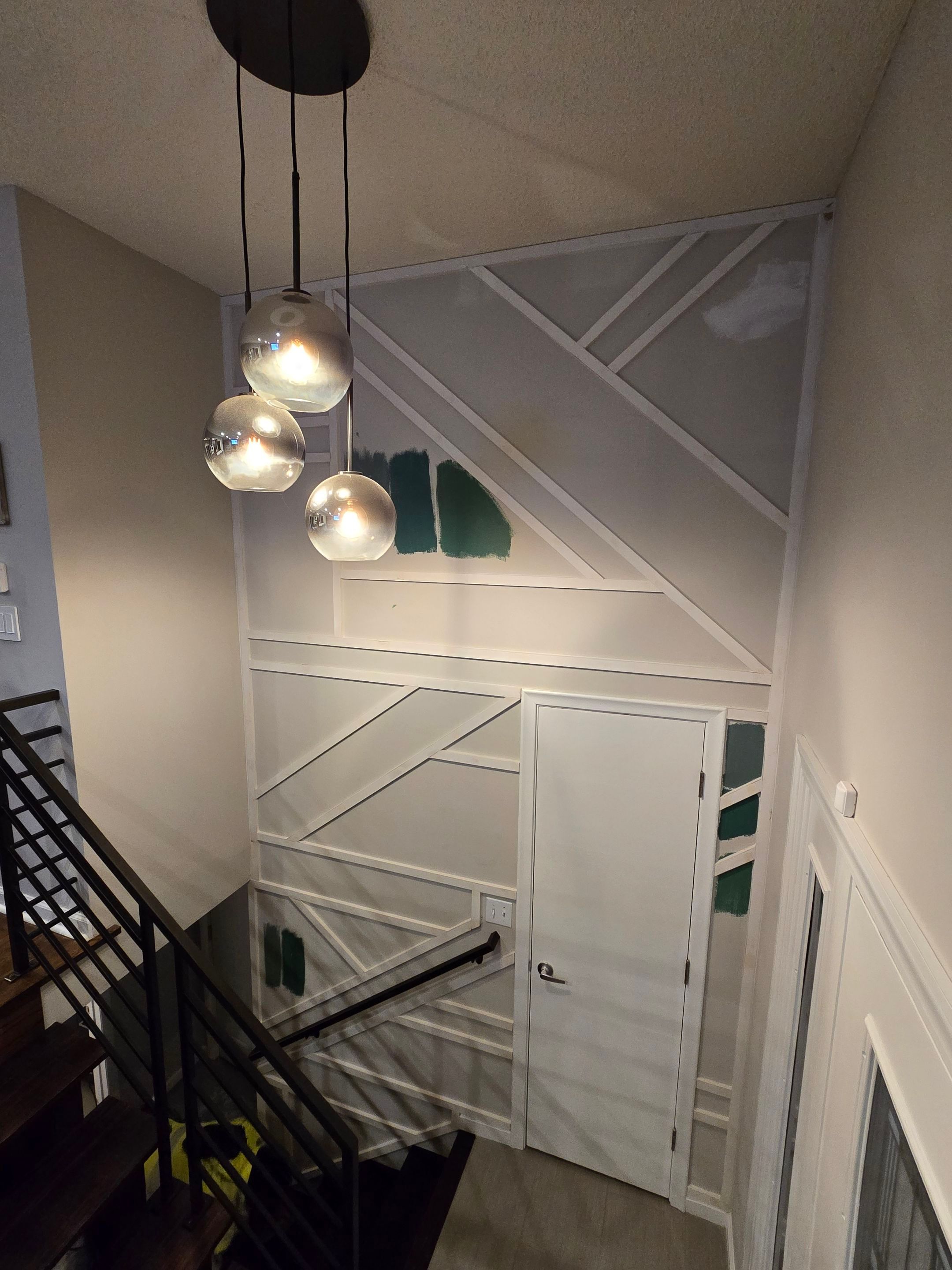 Board & Batten Wall using MDF Boards by The Hillcrest Company 