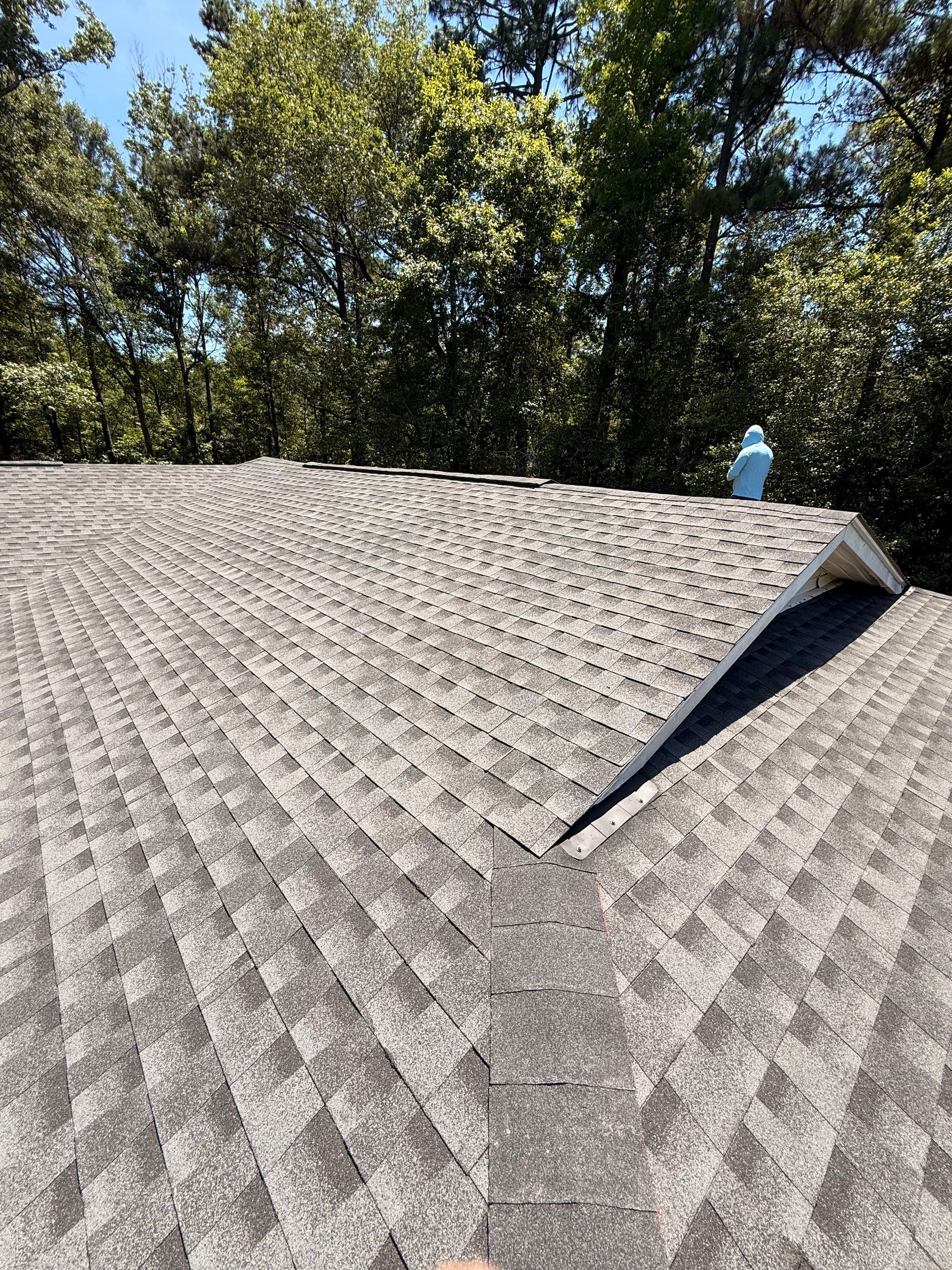 Full Architectural Shingle Roof Replacement Following Storm Damage in Wiggins by Frontline Roofing