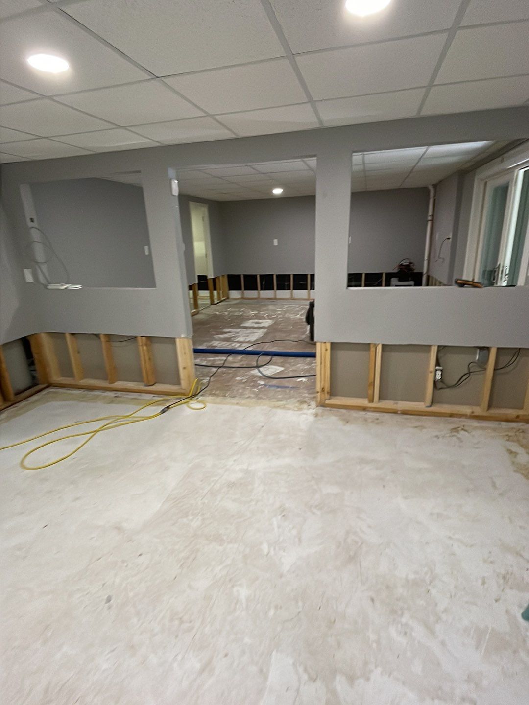 Project in City of the Village of Clarkston by EzDry Water Mitigation & Property Restoration