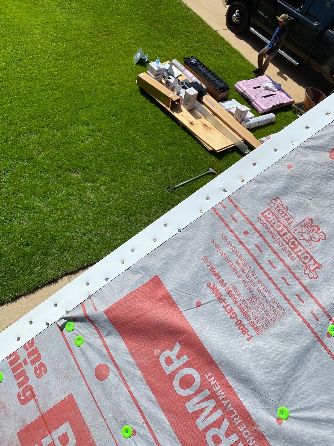 Commercial Roofing Installation using Roof Replacement by American Roofing & Construction LLC