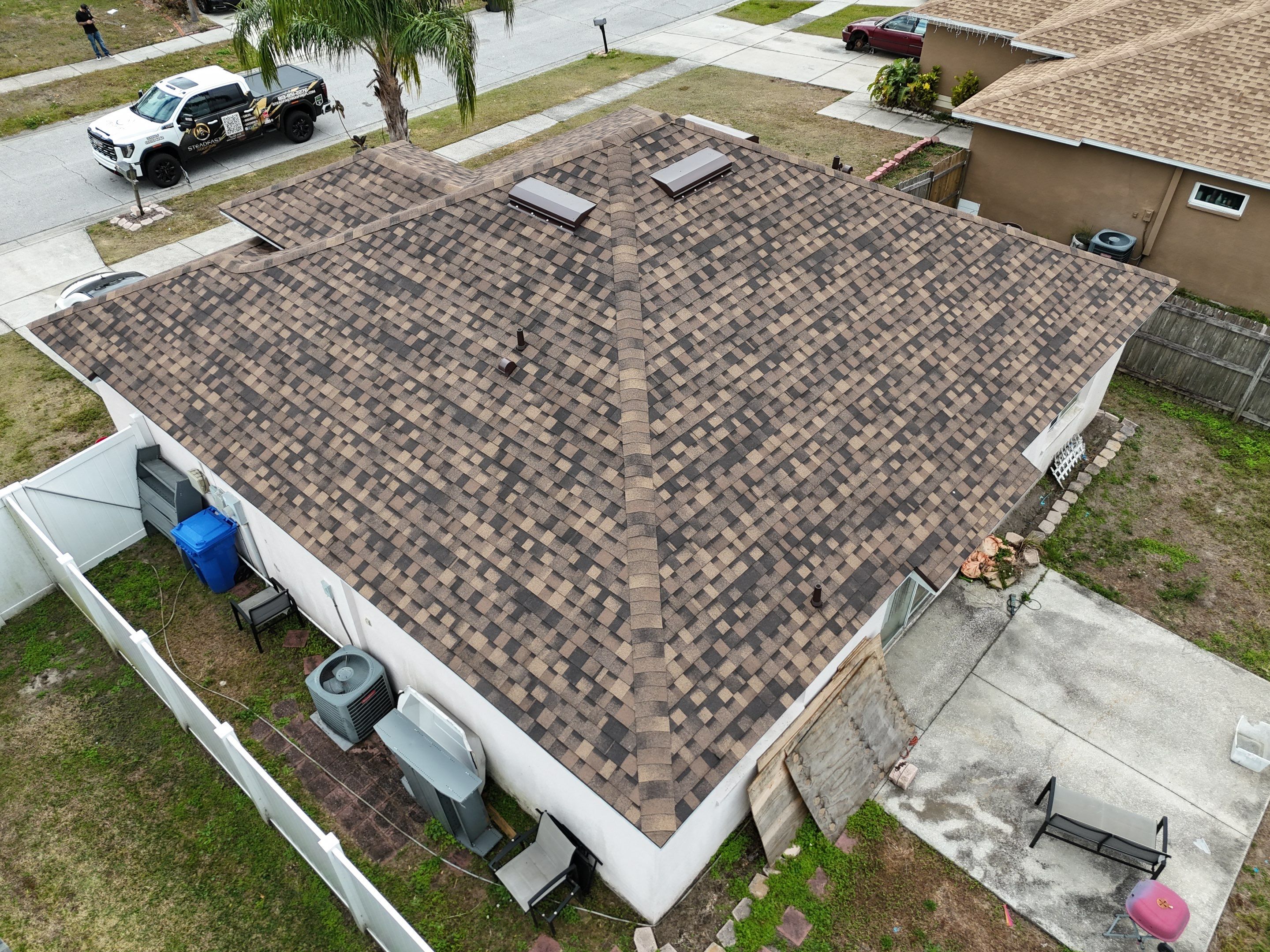 Roof Replacement in Riverview FL. by Steadfast Roofing 