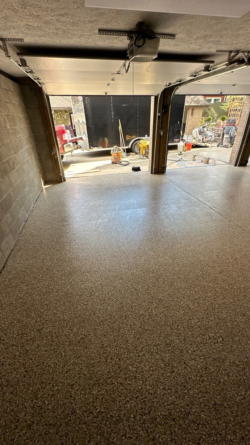Creekbed Garage Project in Swissvale by Floors in a Day, Inc