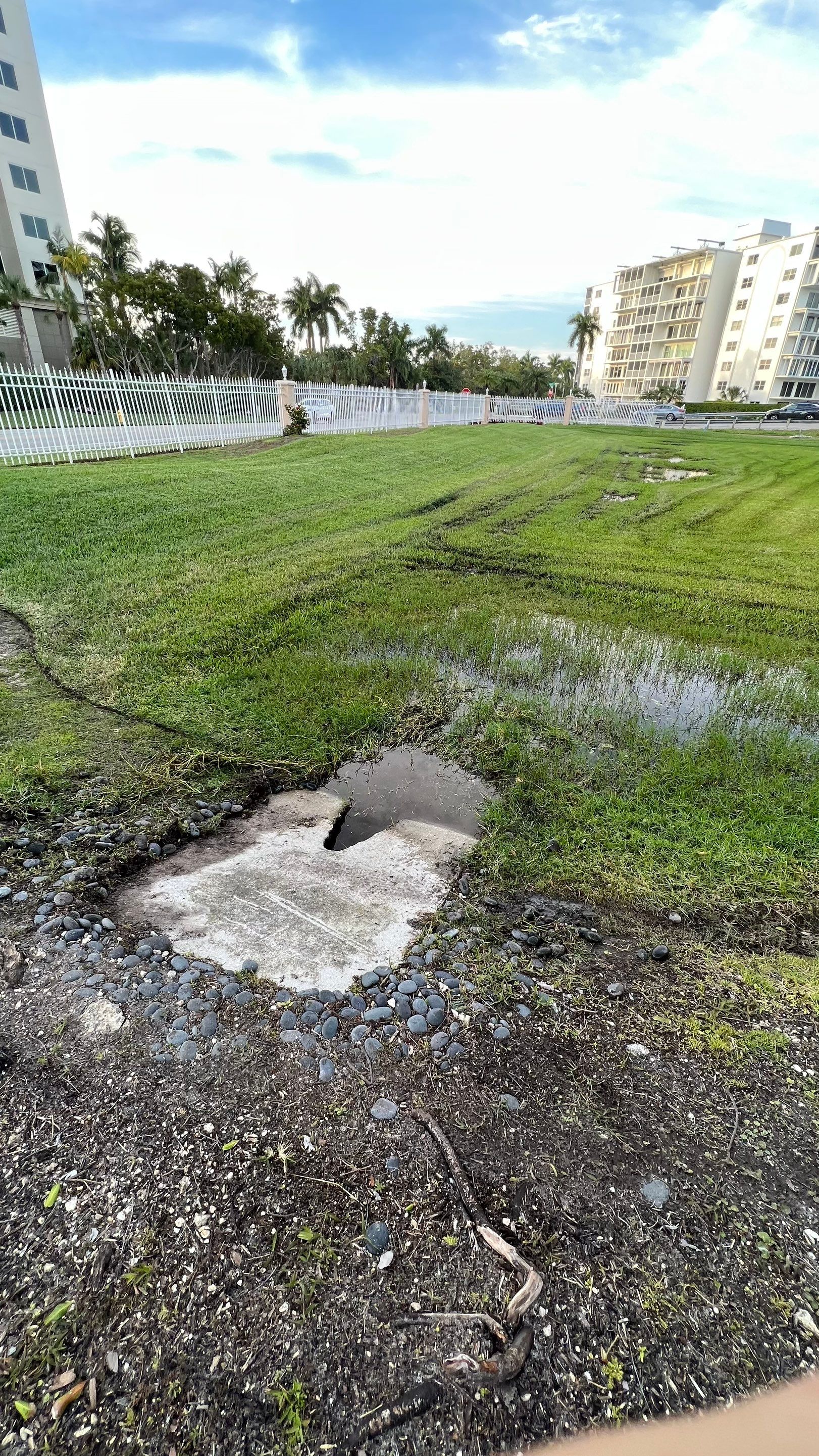 Condo Storm Water System Cleaning and Maintenance From Hurricane Ian by APS Power & Water