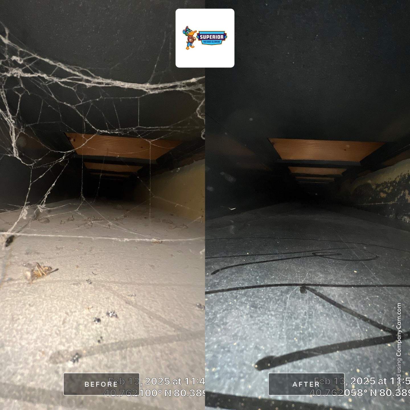 Air Duct Cleaning With a Vacuum Truck in Beaver Falls, PA by Superior Air Duct Cleaning