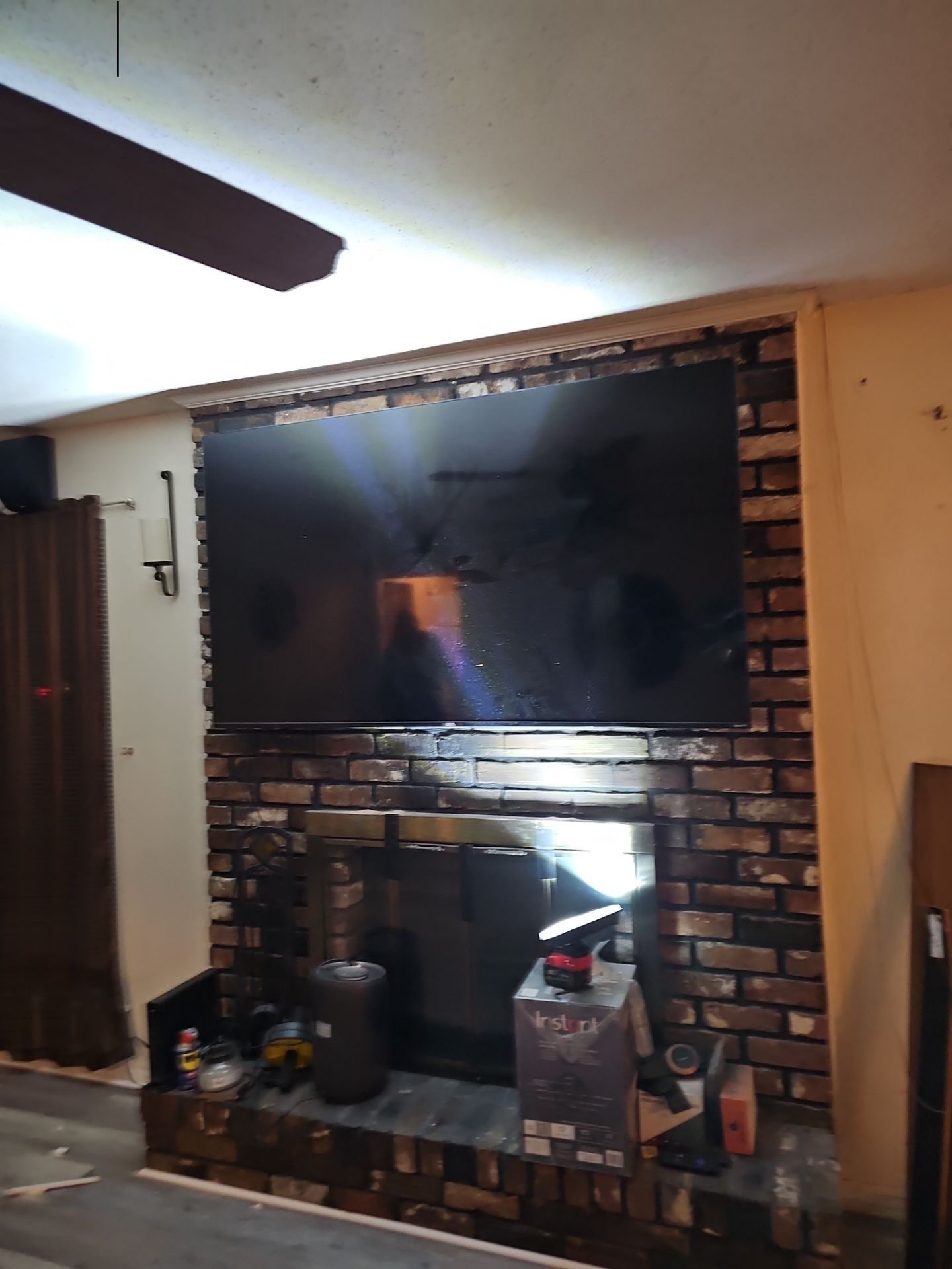 Fireplace TV Mounting Projects by Hangman Mounting & Installation 