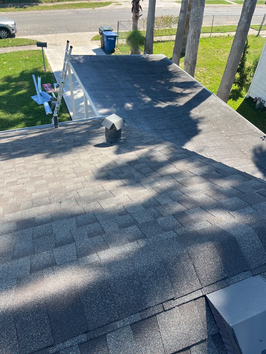 Residential Roofing Installation using GAF Natural Shadow Shingles by Lighthouse Roofing
